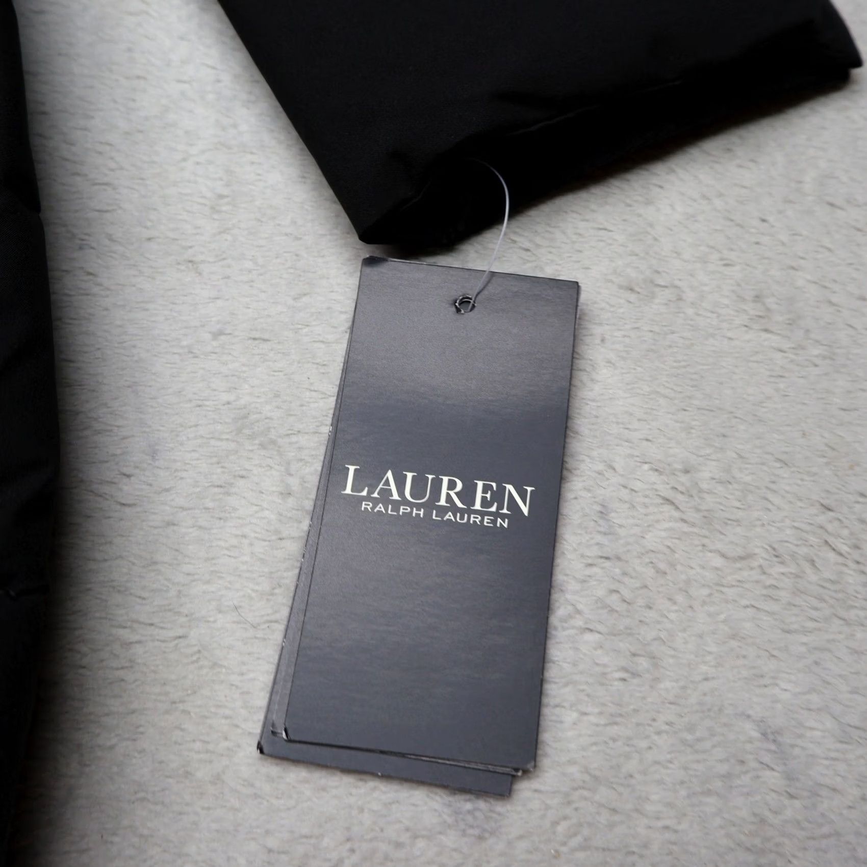 Ralph Lauren Lauren Ralph Lauren Puffer Jacket Women Petite Small Black Quilted Winter Designer NWD Size S / US 4 / IT 40 - 4 Thumbnail