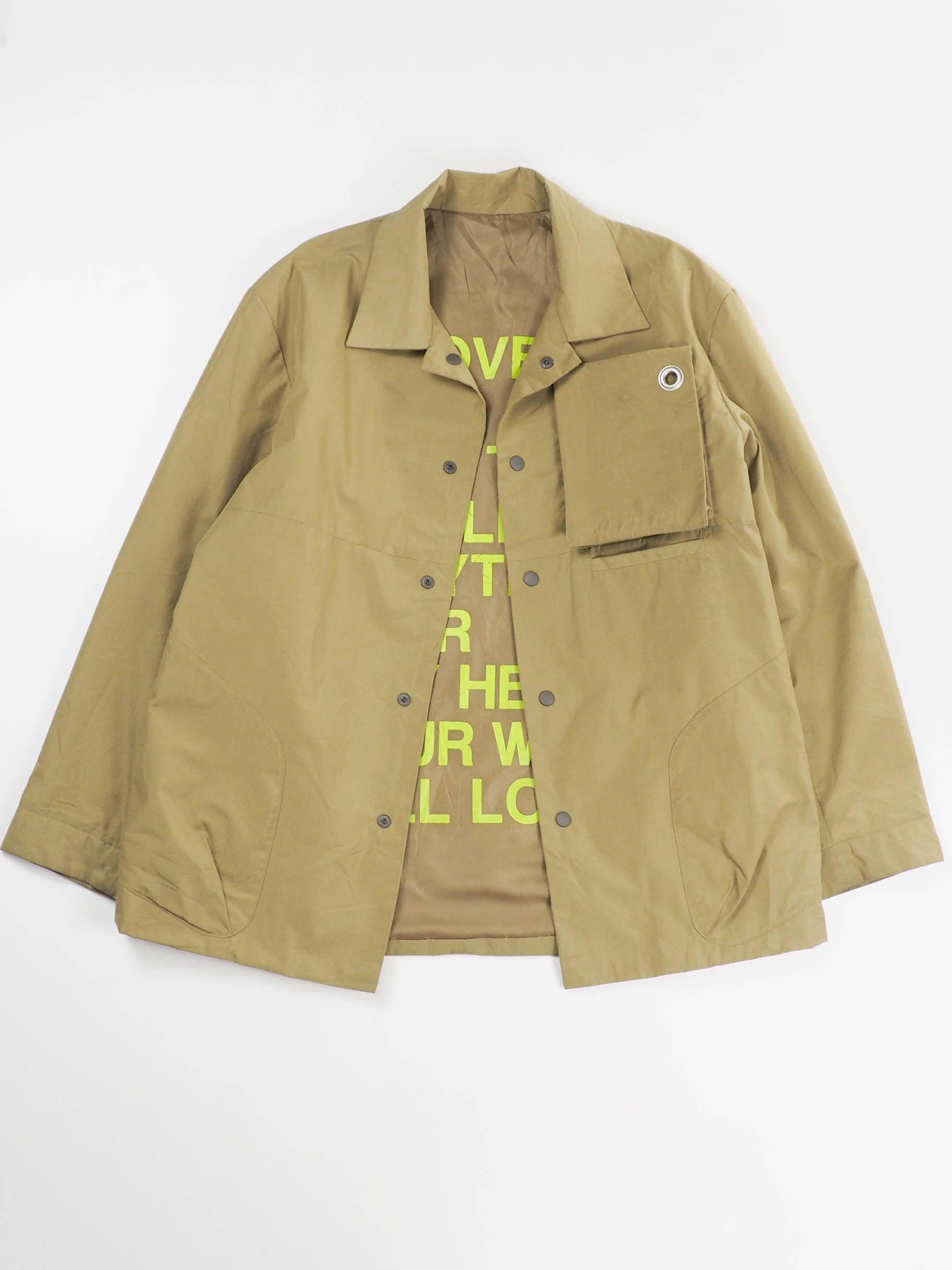 Japanese Brand × PPFM PPFM nylon jacket lyric John Lennon -Yoko Ono Size US L / EU 52-54 / 3 - 1 Thumbnail