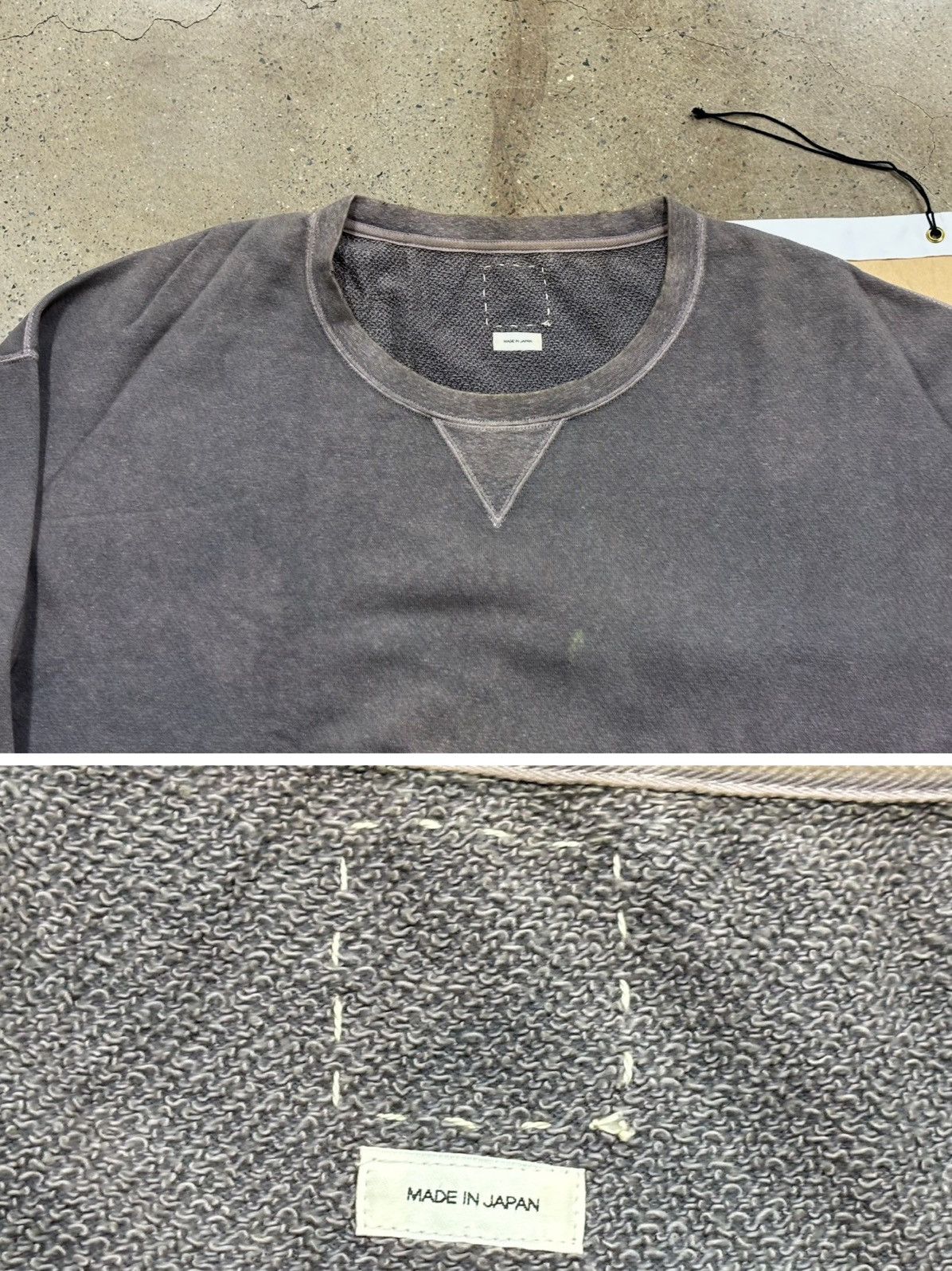 Visvim Visvim 21ss jumbo sweat l/s （uneven dye） Size US XL / EU 56 / 4 - 4 Thumbnail