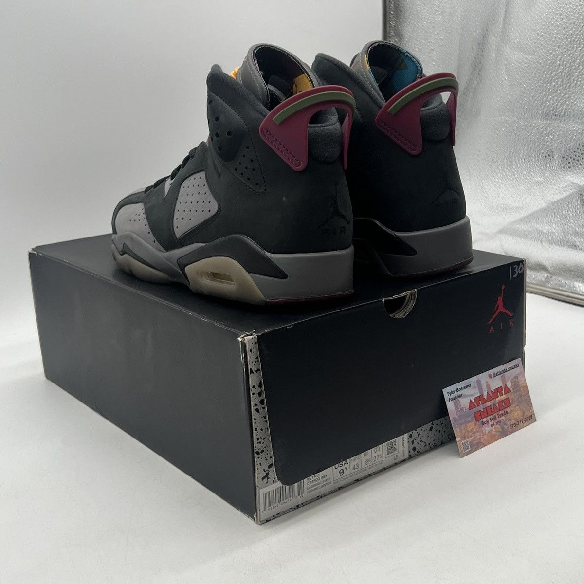 Jordan Brand Air Jordan 6 Bordeaux Size US 9.5 / EU 42-43 - 4 Thumbnail