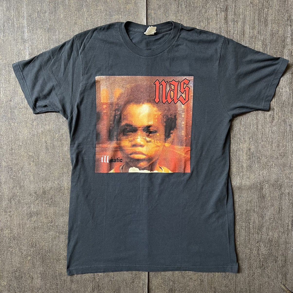 Nas × Rap Tees × Vintage NAS x ILLMATIC x RAP TEES x very rare | Grailed