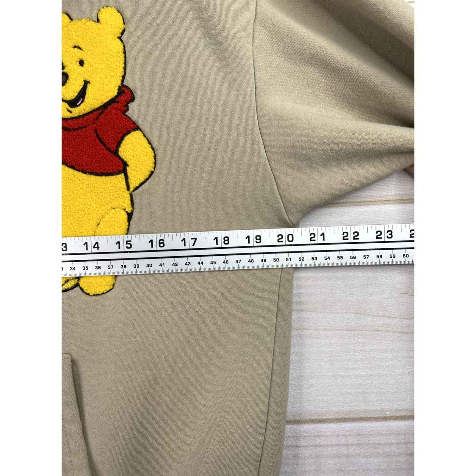 Disney Disney Winnie the Pooh Womens Hoodie Sweatshirt Zip-Up S Embroidered Brown 60% Cotton 40% Polyester Crew Neck Hooded Full Zip Womens Size S Size S / US 4 / IT 40 - 7 Thumbnail