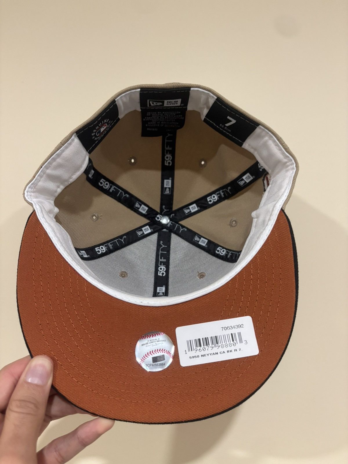 New Era New York Yankees New Era Subway Series Camel 59FIFTY Fitted Size ONE SIZE - 5 Thumbnail