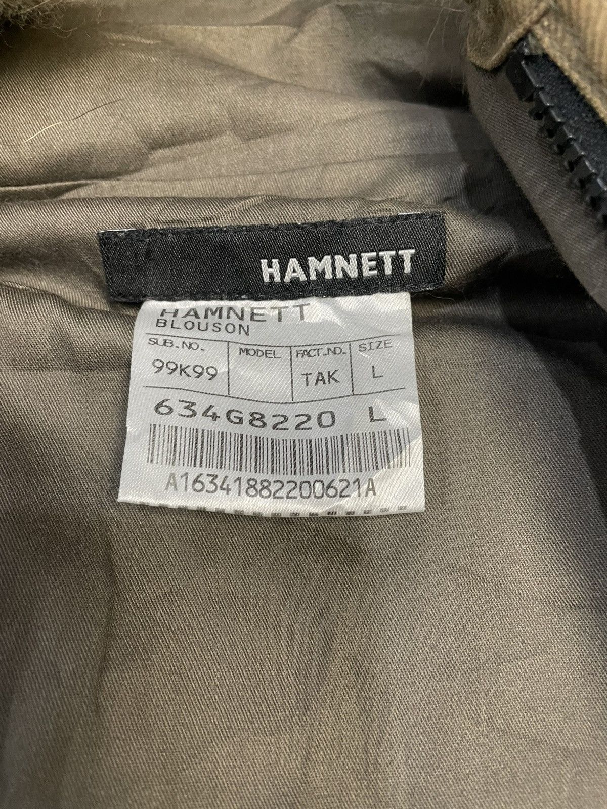 Katharine Hamnett London KATHERINE HAMNETT Fur Blouson Hood Size US L / EU 52-54 / 3 - 7 Thumbnail