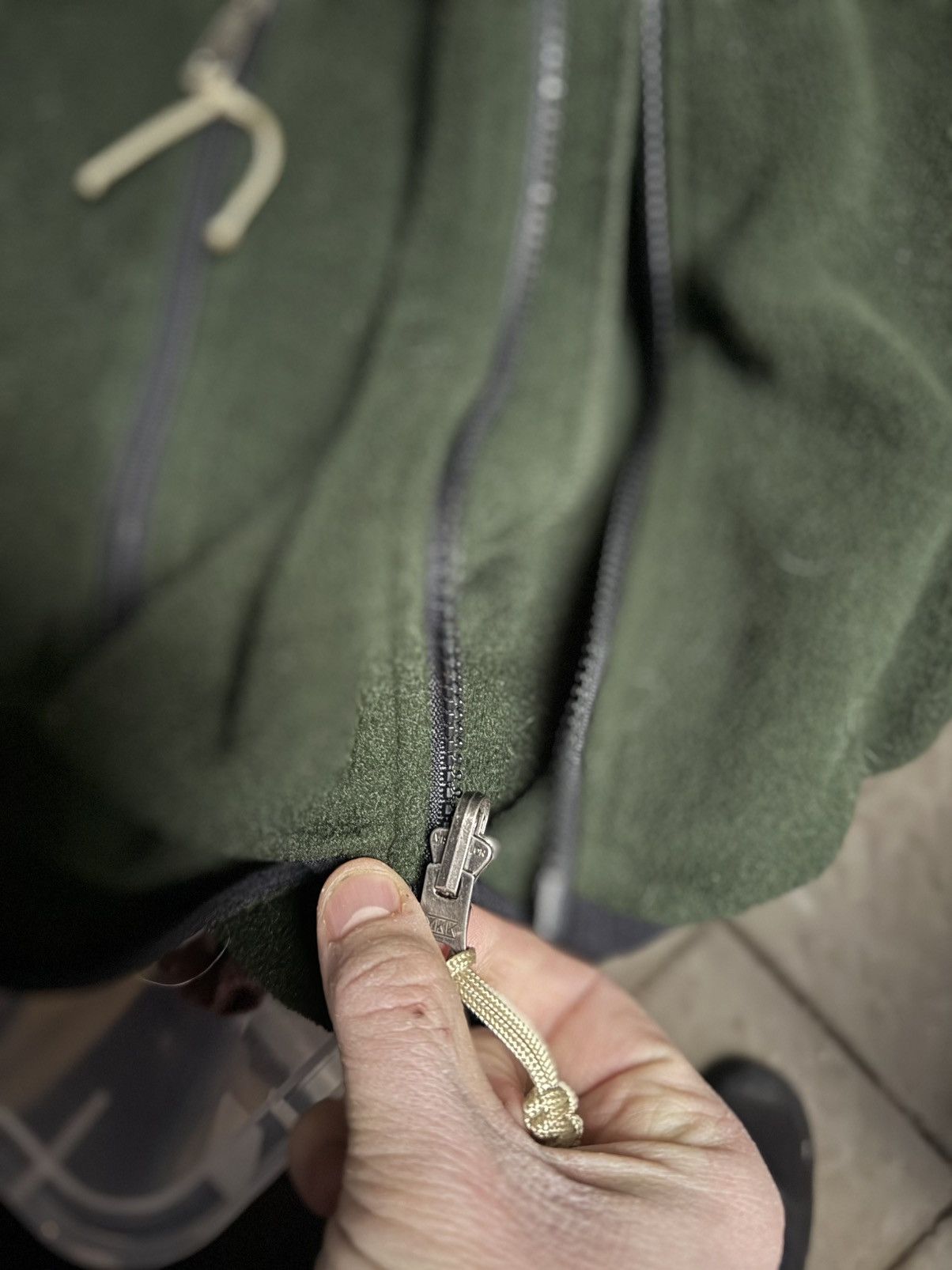 The North Face Vintage Made in USA The North Face Zip-Up Fleece Jacket Size US L / EU 52-54 / 3 - 9 Thumbnail
