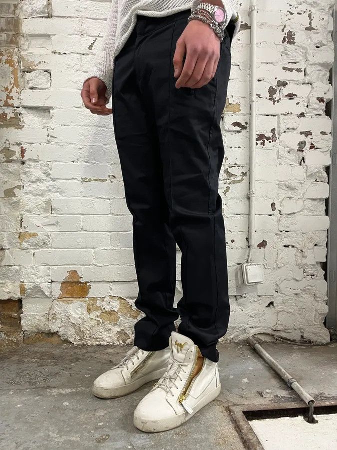 Gucci Gucci Black Zip Slim Tailored Pants Size US 34 / EU 50 - 3 Thumbnail
