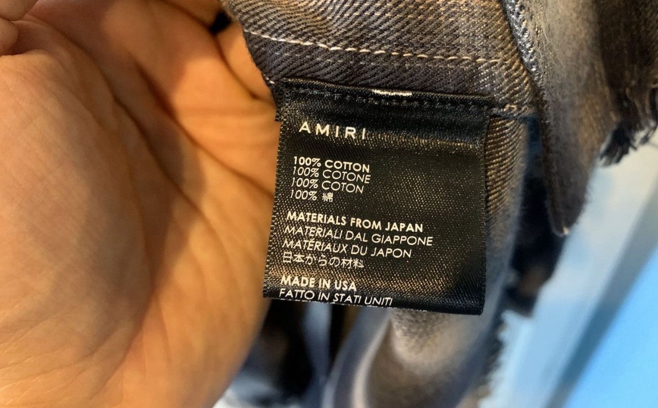 Amiri Last Size Amiri Shirt Distressed Star Plaid IT 54 Size US XL / EU 56 / 4 - 5 Thumbnail