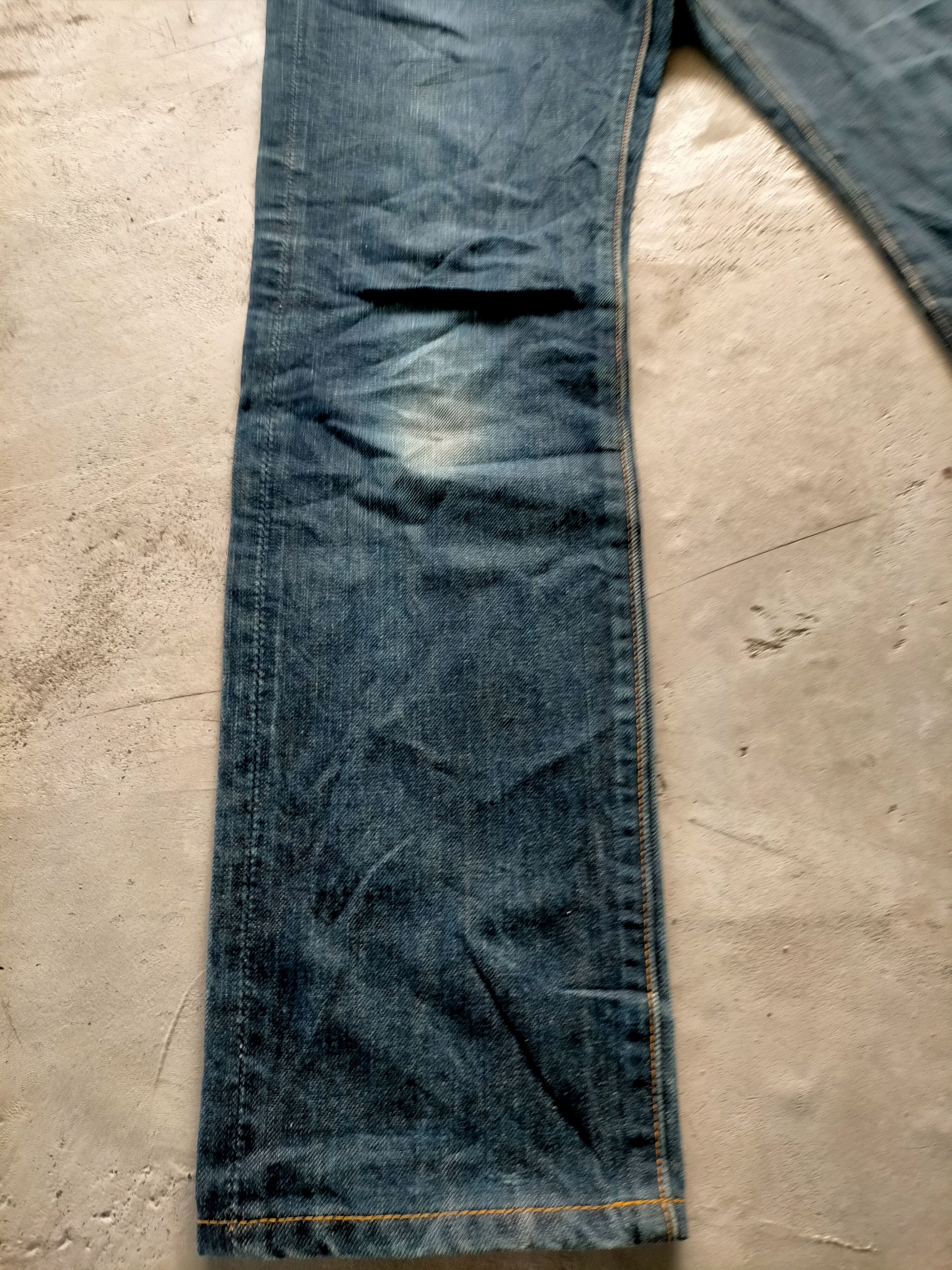 Kapital × Kapital Kountry Kapital 🇯🇵 Made in Japan Slim Denim Pants Size US 32 / EU 48 - 9 Thumbnail