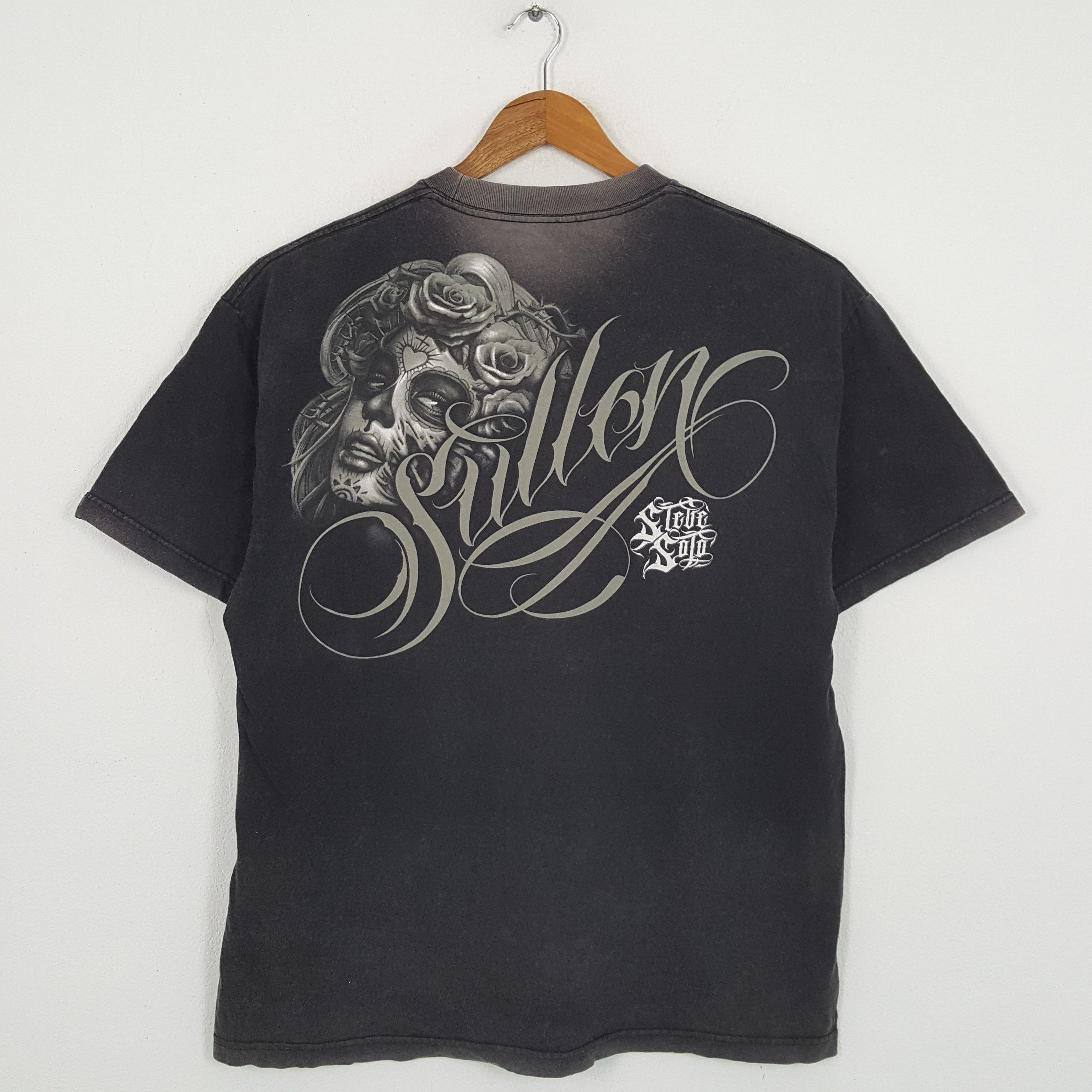 Vintage Vintage SULLEN ART American Japanese Fashion Style T-Shirts Size US XL / EU 56 / 4 - 3 Thumbnail