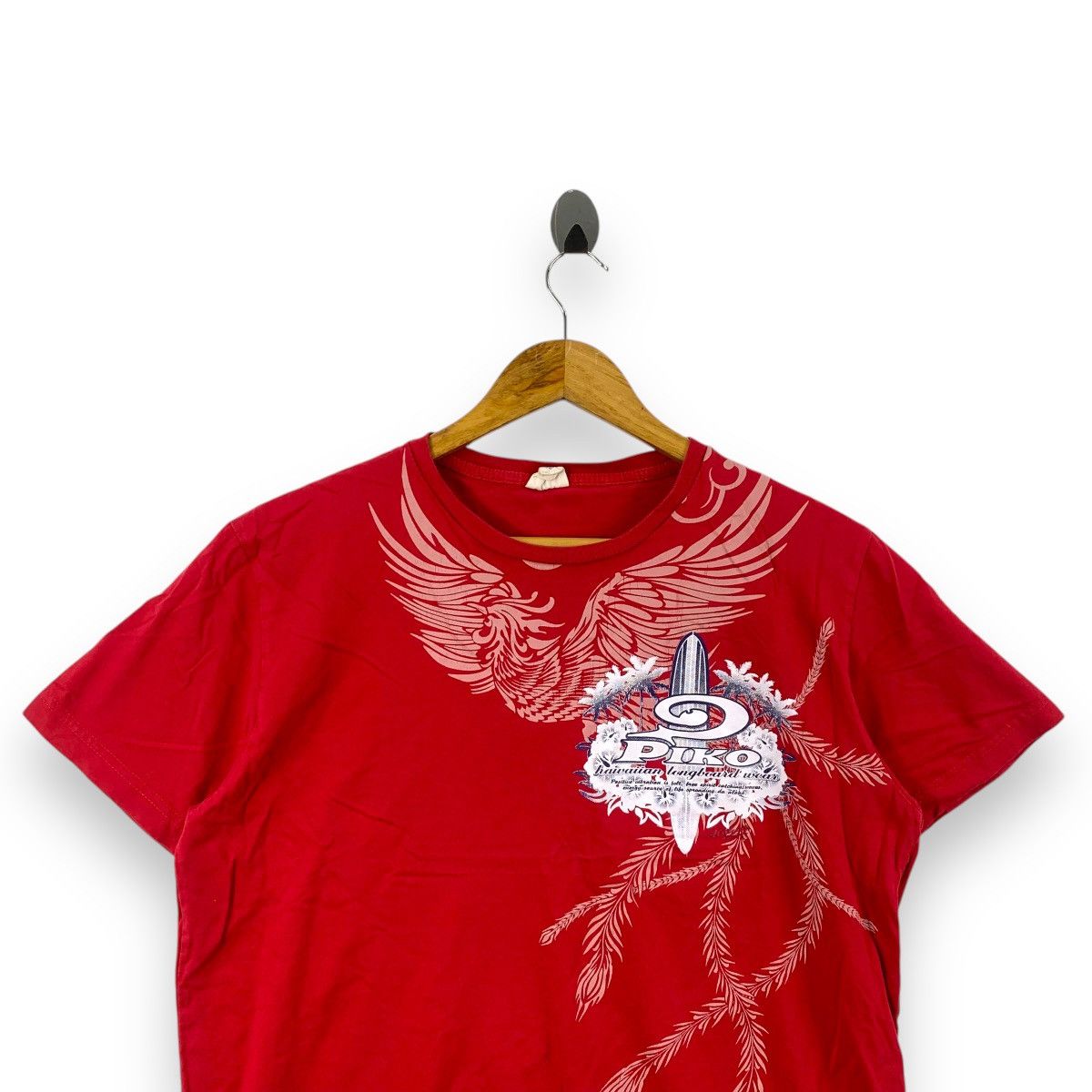 Vintage Vintage PIKO HAWAII PHOENIX Longboard Wear Tribal Tee Shirt Size US L / EU 52-54 / 3 - 4 Thumbnail