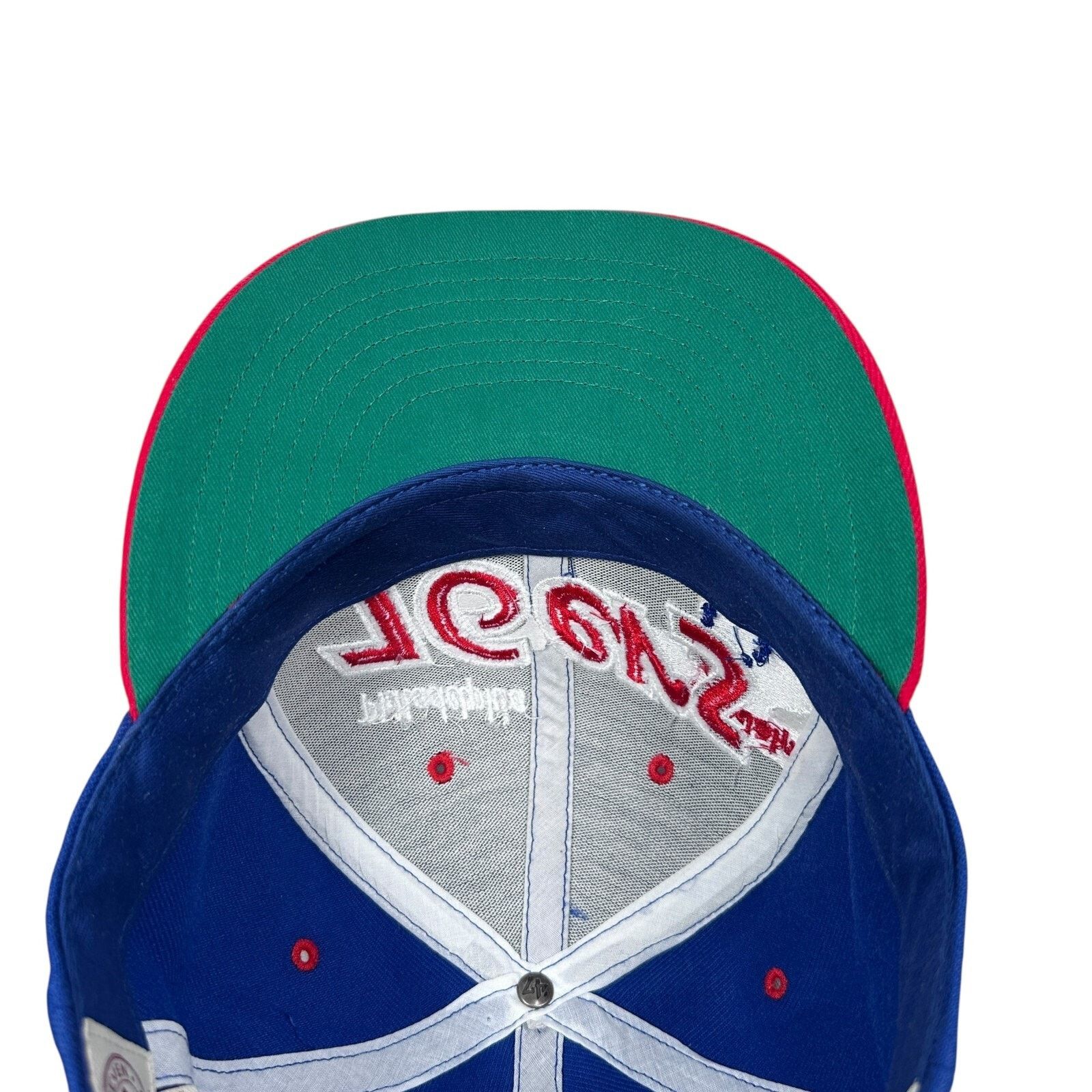 47 Philadelphia 76ers Basketball Cap Blue Men OS Retro 47 Brand Size ONE SIZE - 6 Thumbnail