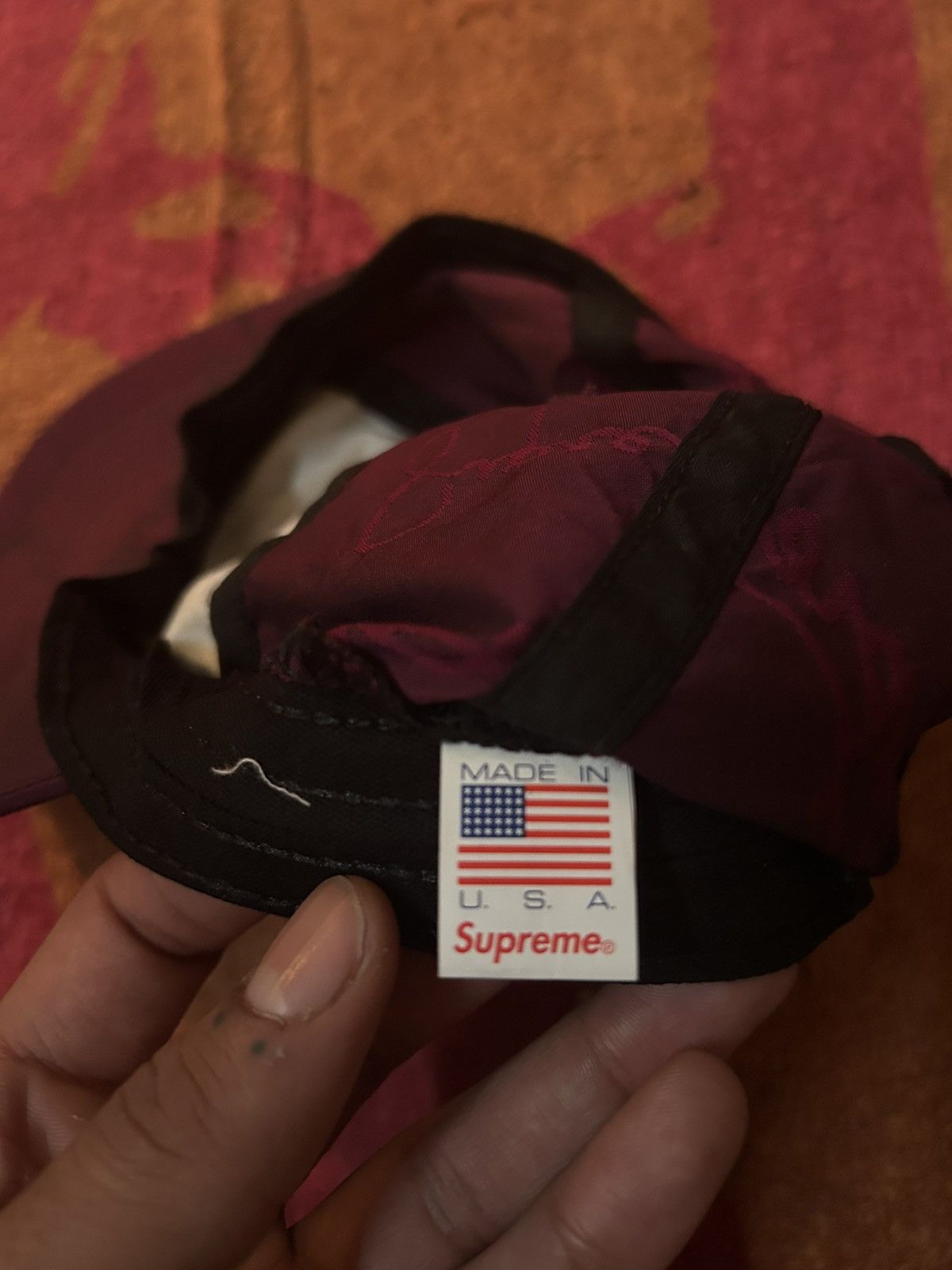 Supreme Supreme FW20 Script Logos 6-Panel Size ONE SIZE - 4 Thumbnail