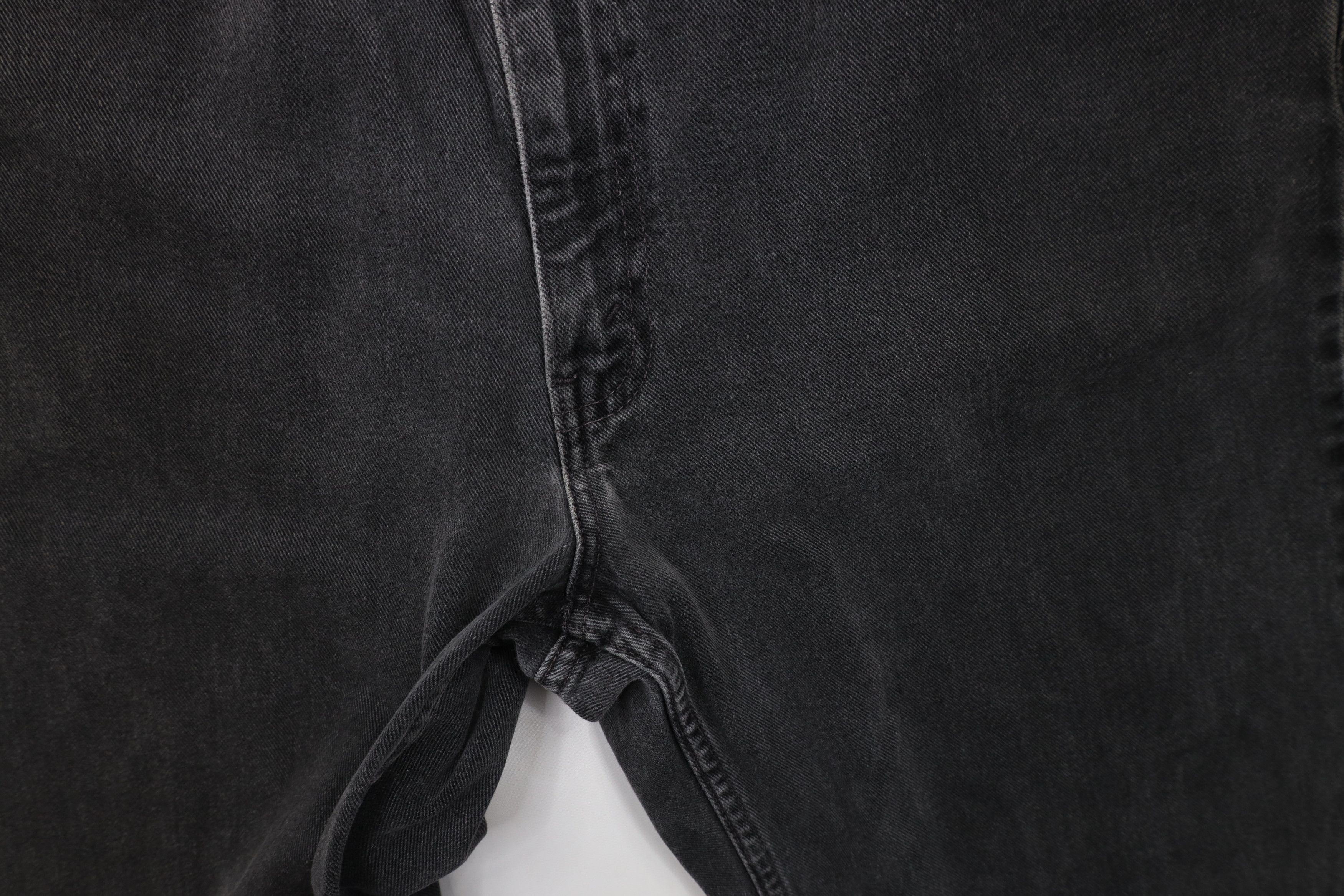 Levi's × Vintage Vintage Y2K 2001 Levis 550 Relaxed Fit Denim Jeans Black Size US 36 / EU 52 - 6 Thumbnail
