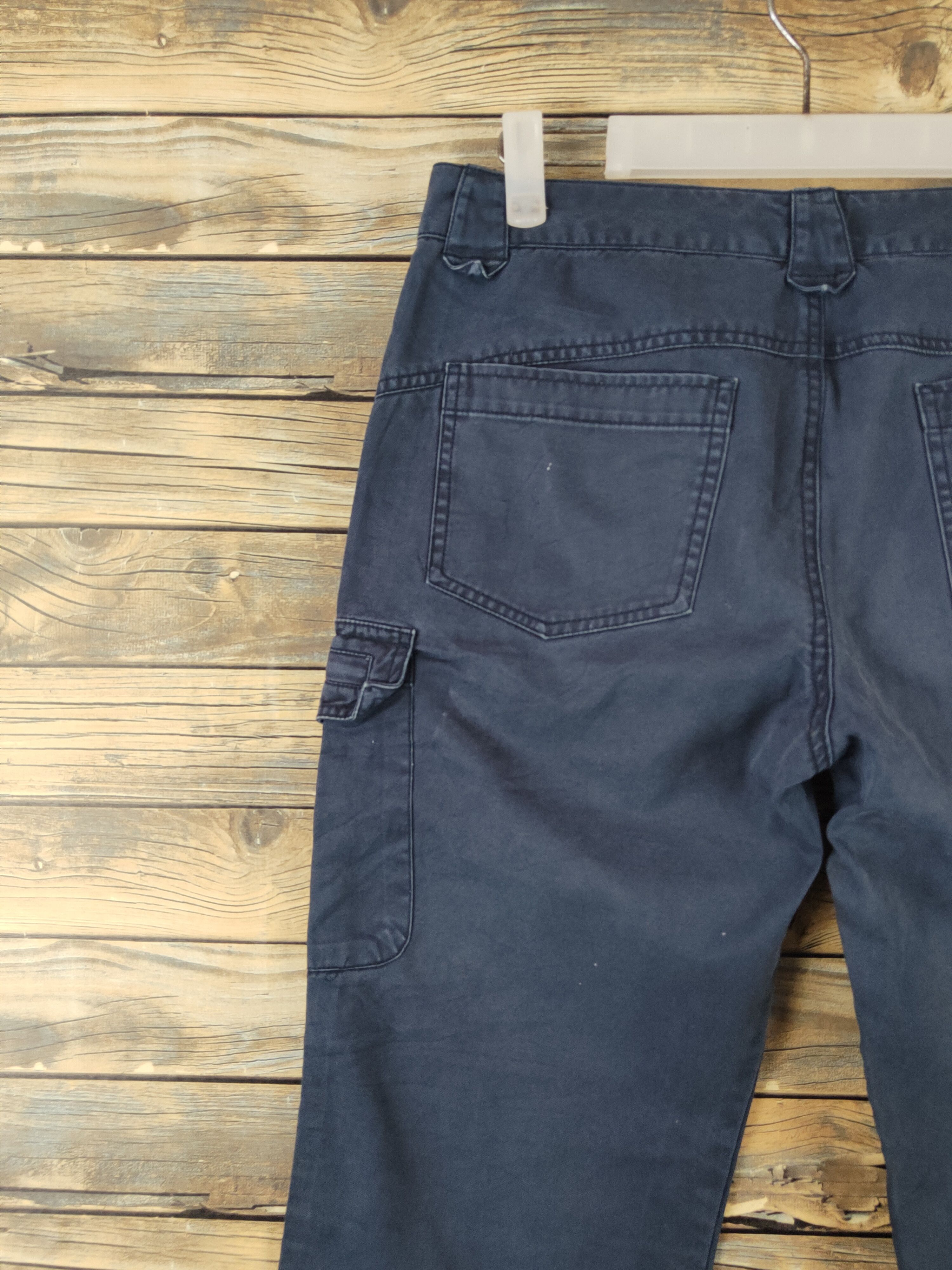 Japanese Brand DLL Vness Avenue Navy Multipocket Tactical Cargo Pants #259 Size 30" / US 8 / IT 44 - 8 Thumbnail