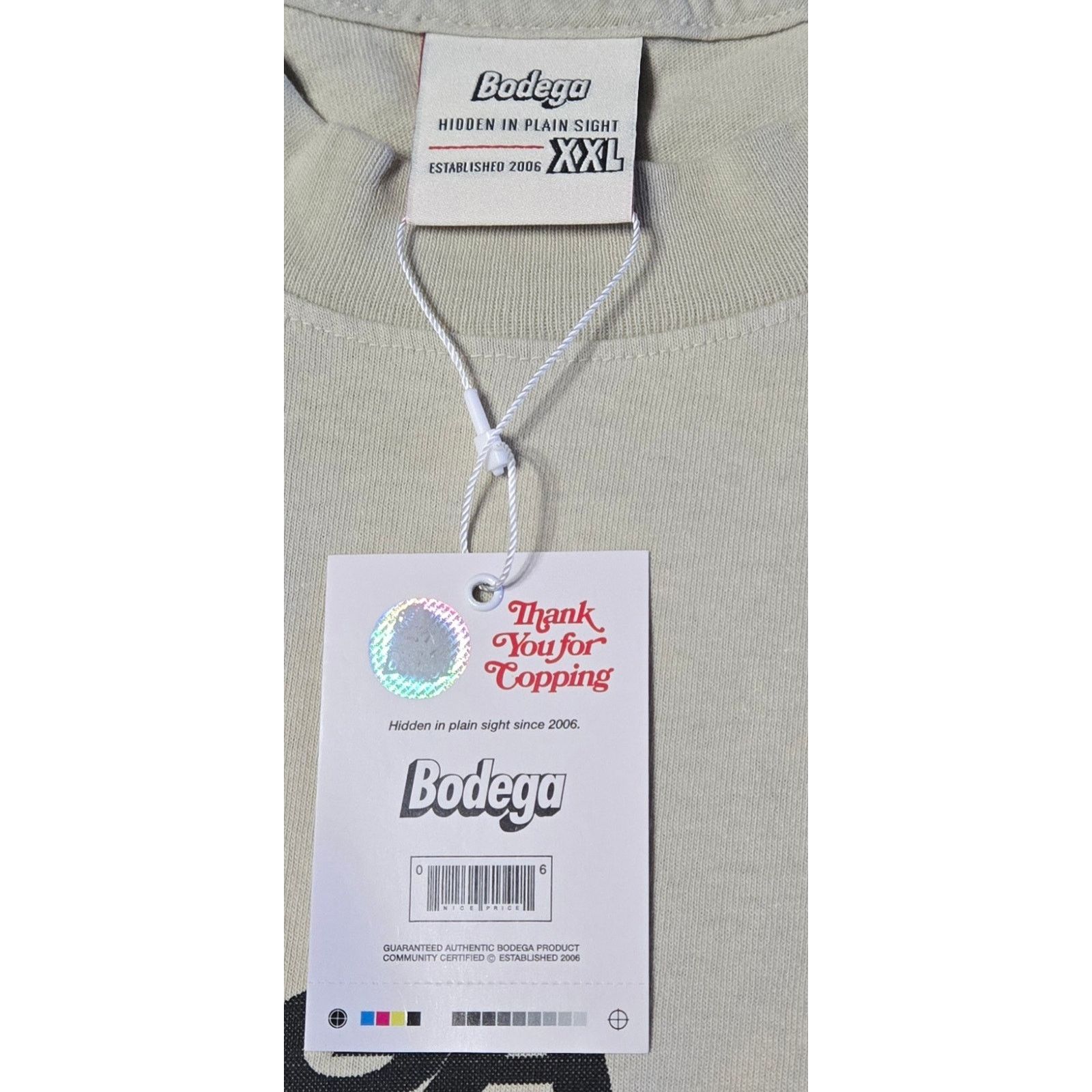 Bodega Bodega Size XXL Men's Everywhere Intelligence Graphic Tee Size US XXL / EU 58 / 5 - 2 Thumbnail