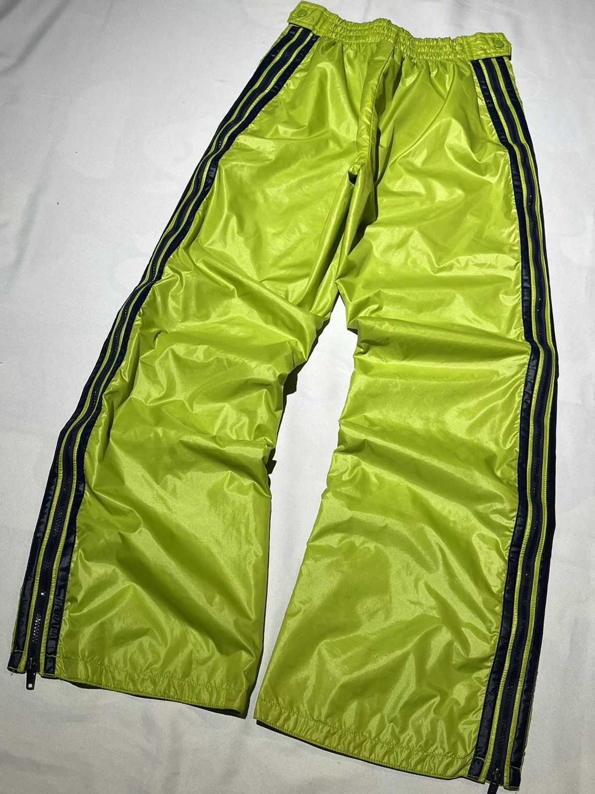 Adidas × Vintage Vintage Adidas Side Zipper Up Green Track Pant Size US 26 / EU 42 - 3 Thumbnail