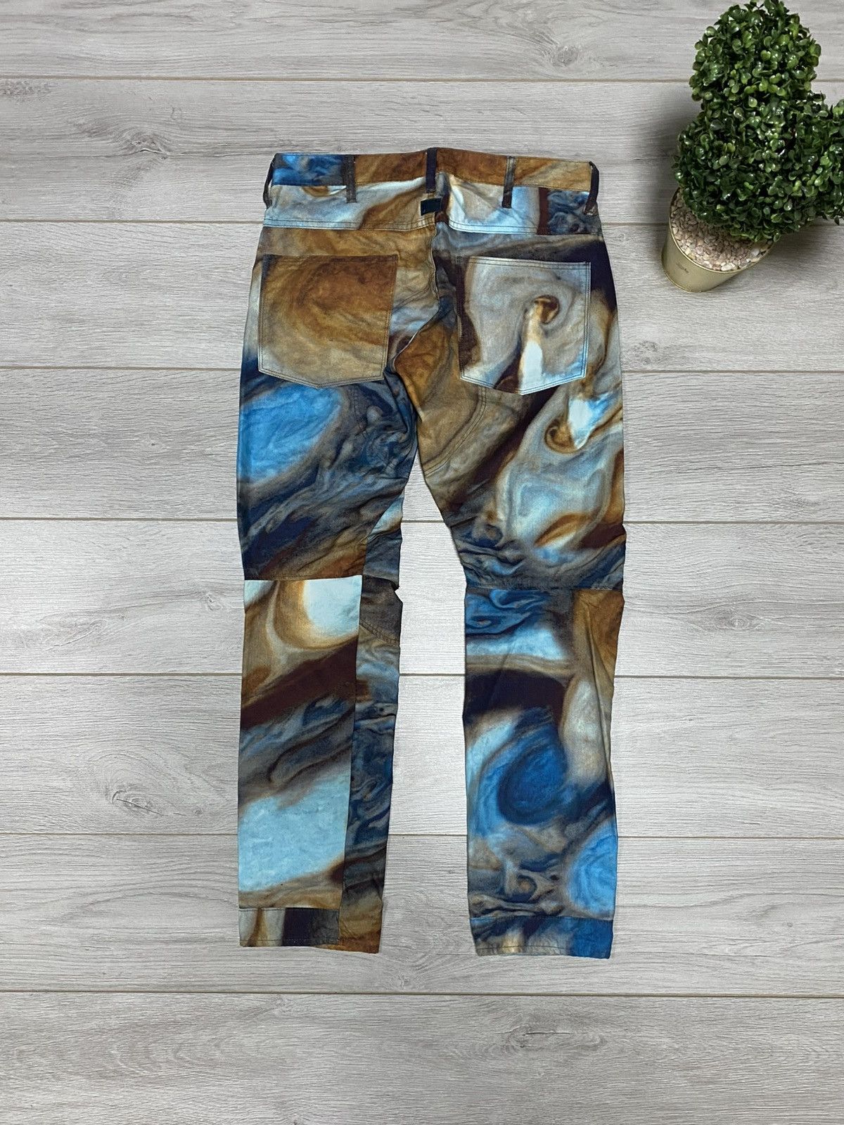 G-Star × Pharrell G-Star Pharrell Williams Jupiter Camouflage Print Biker Pant Size US 31 - 7 Thumbnail