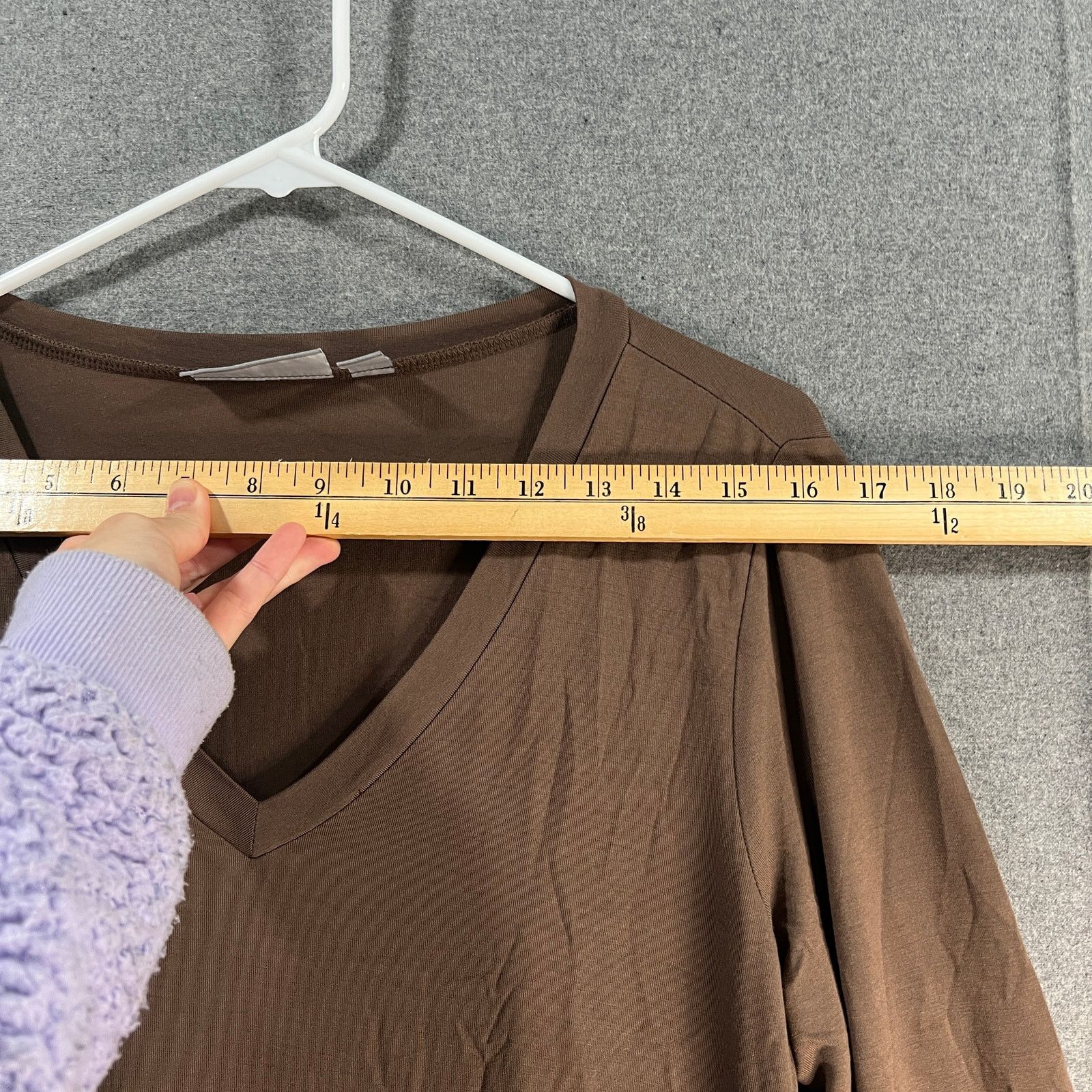 Other Susan Graver Lifestyle Reg Spa Knit V-Neck Long Sleeve A- Size S / US 4 / IT 40 - 6 Thumbnail