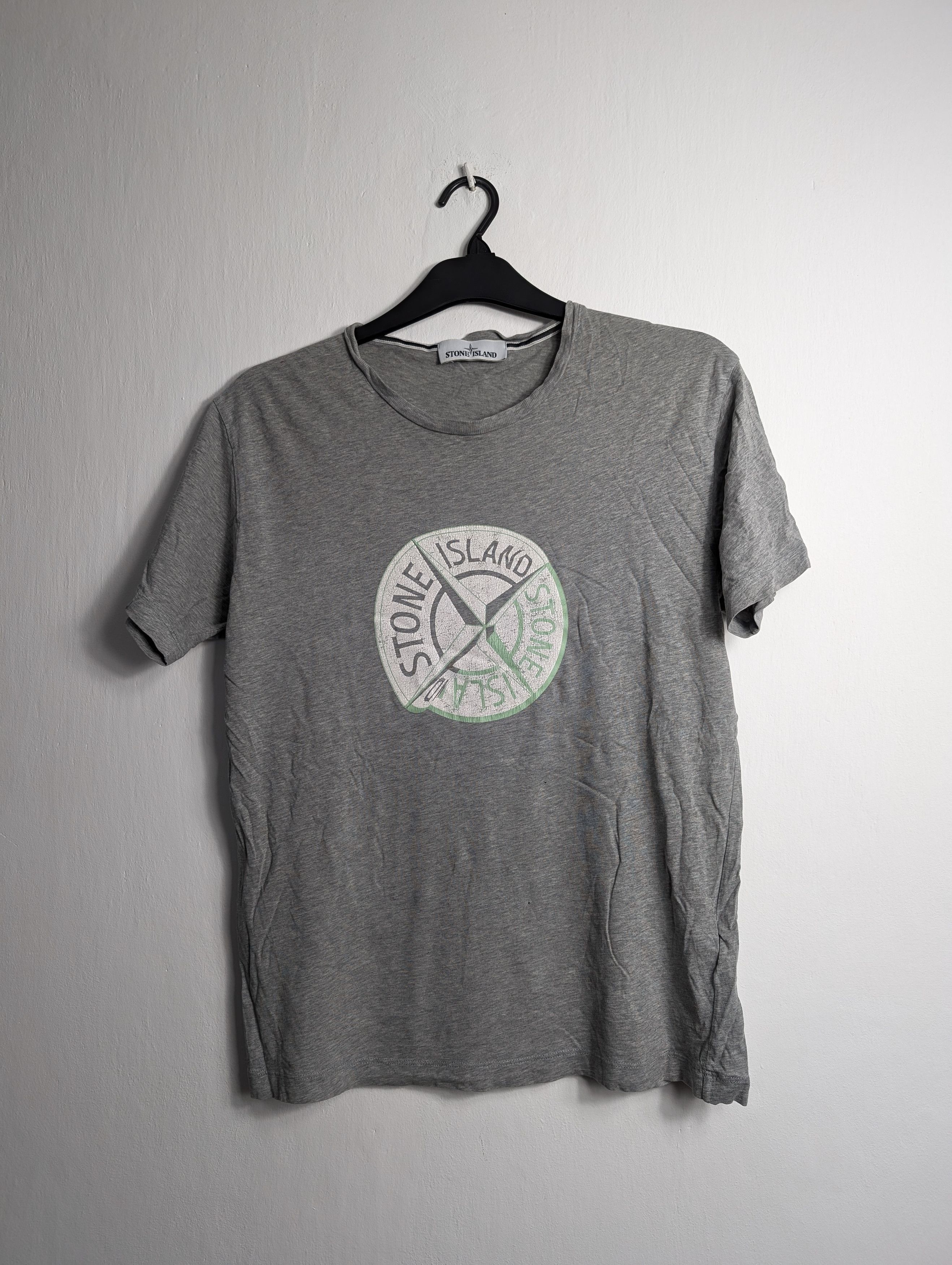 stone island grey shirt