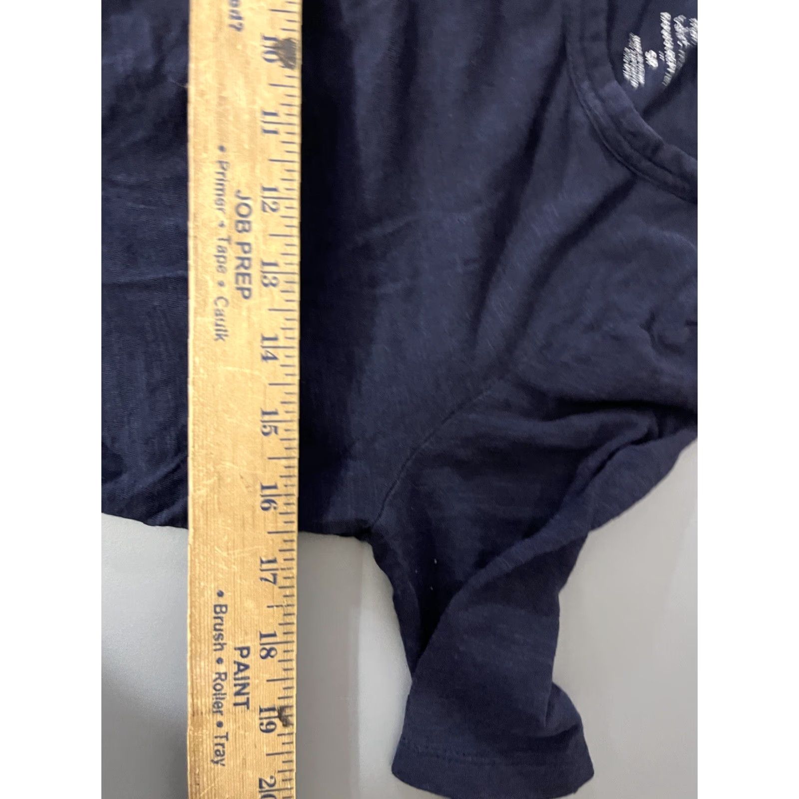 Banana Republic Banana Republic Stolid Malibu Tee Shirt Womens Small Navy Blue Stripe Size S / US 4 / IT 40 - 5 Thumbnail
