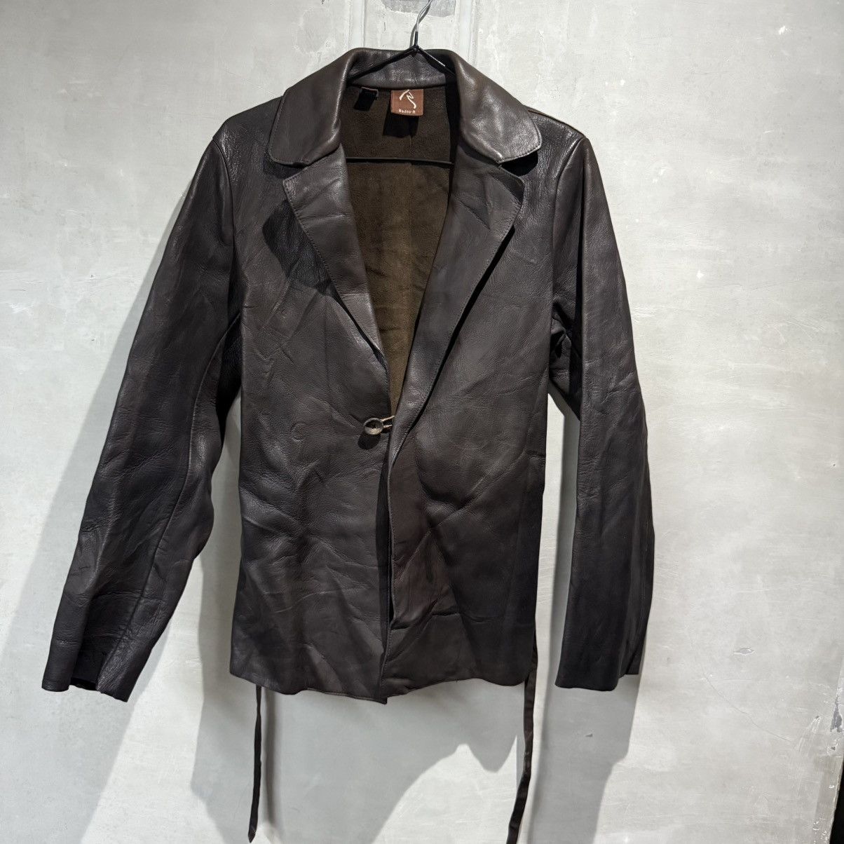 45rpm Vintage 45rpm Japan Badou R Deer Skin Leather Jacket Size US M / EU 48-50 / 2 - 20 Thumbnail