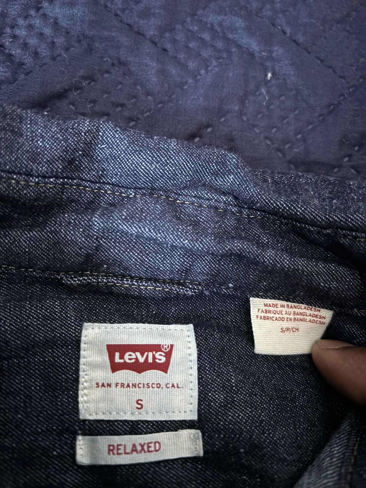 Levi's Levi’s Denim Blue Overshirt Size US S / EU 44-46 / 1 - 4 Thumbnail