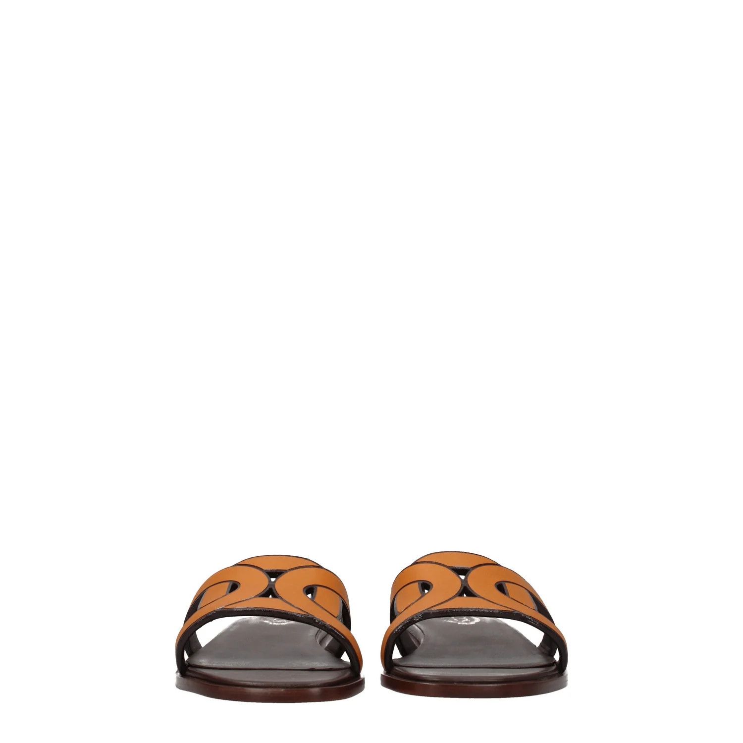 Tod's ob1o1e1224 Leather Clogs in Orange Size US 6 / IT 36 - 3 Thumbnail