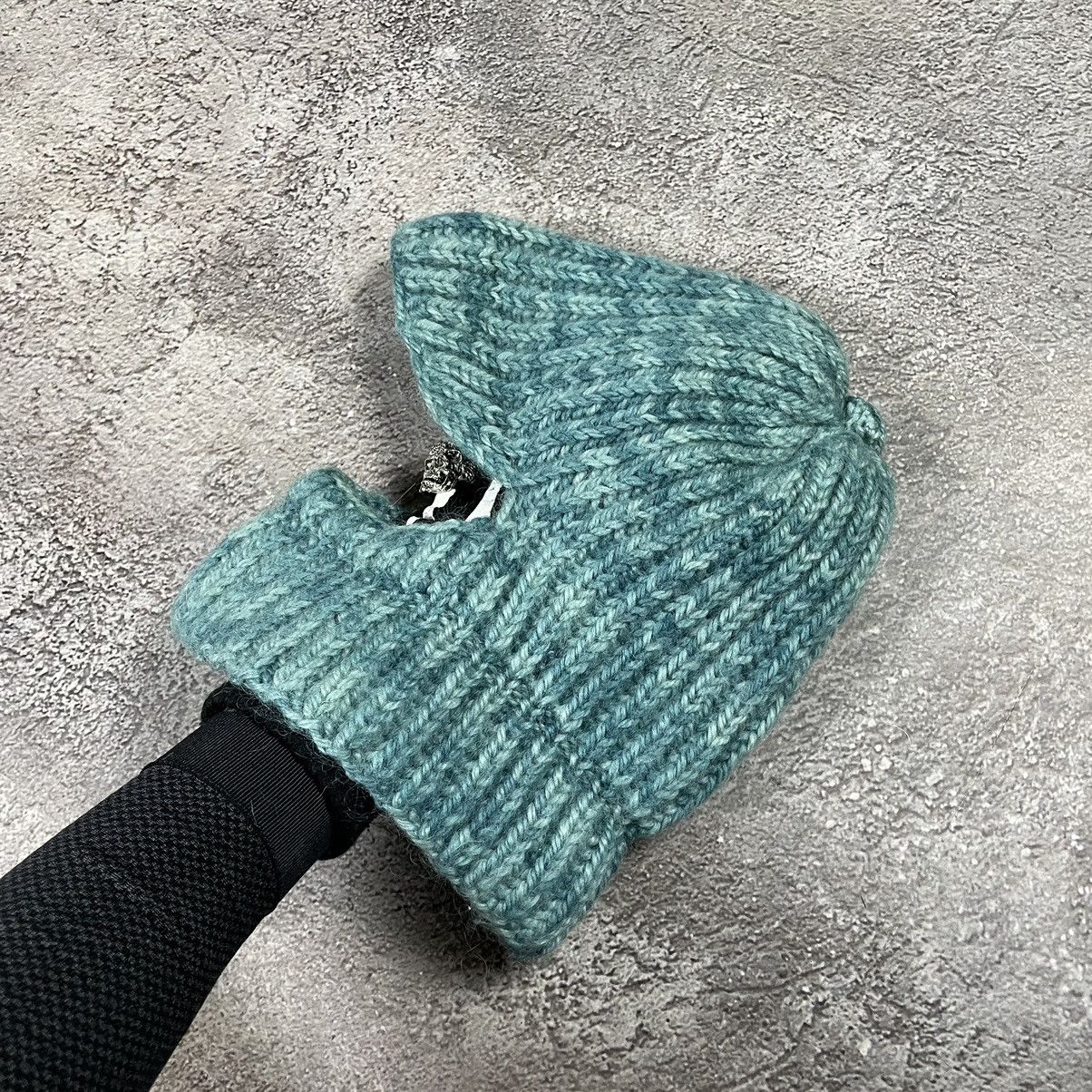 Vintage Vintage 90s Ribbed Beanie Slouch Knit Grunge Alt Streetwear Size ONE SIZE - 4 Thumbnail