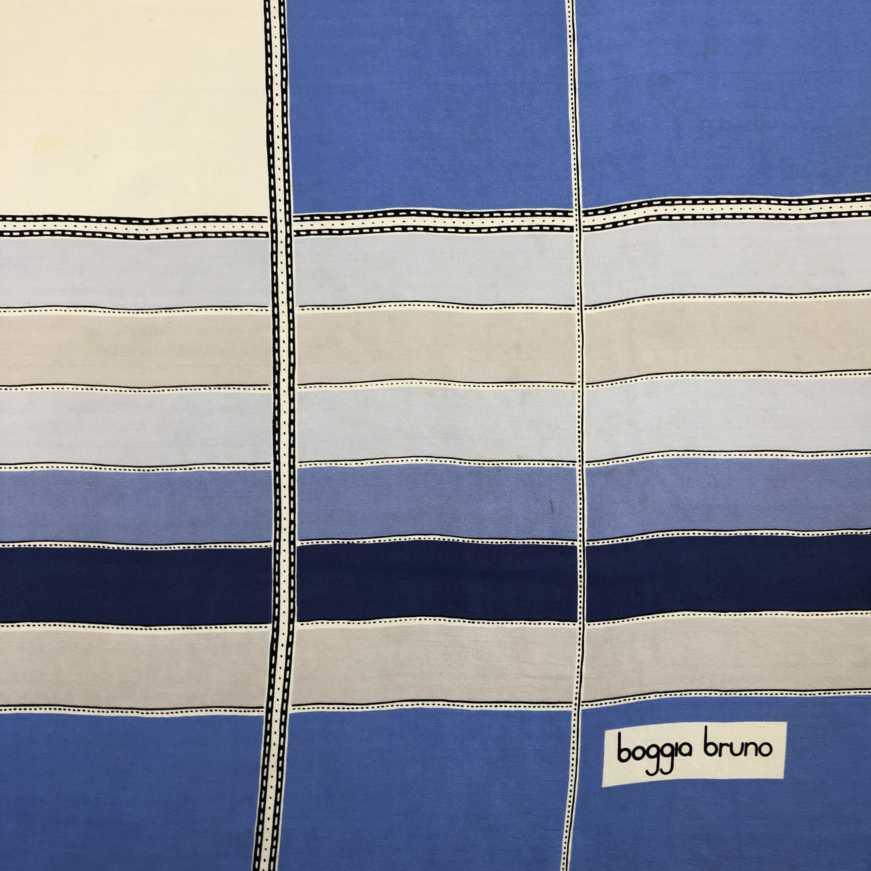 Japanese Brand Vintage Boggia Bruno SILK Scarf Twill Stole Wraps Scarves Size ONE SIZE - 6 Thumbnail
