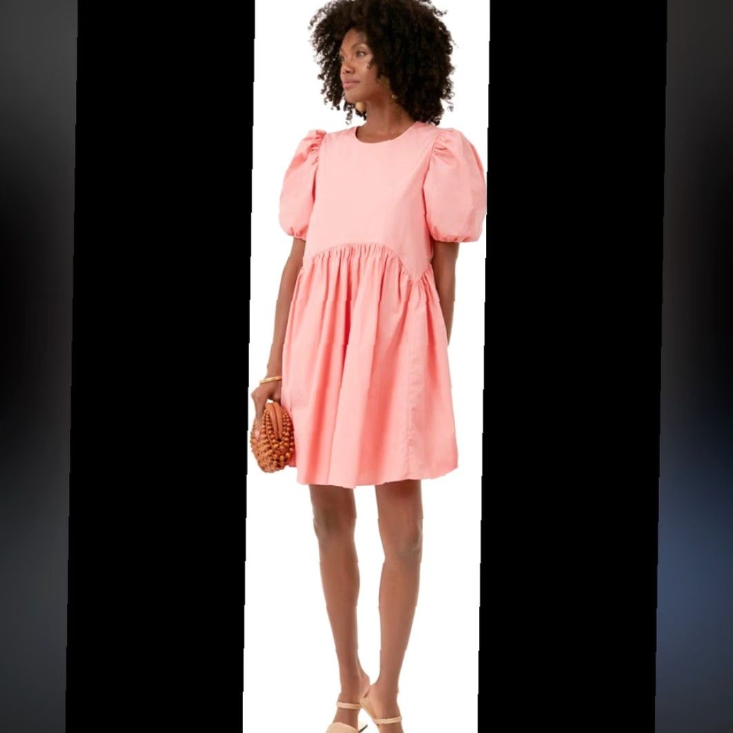Vintage Tuckernuck Dress Small S Short Pink Hyacinth Coral Women Ladies Size S / US 4 / IT 40 - 2 Thumbnail