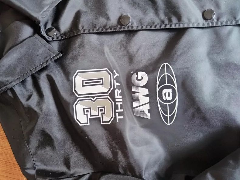 Alexander Wang Alexander Wang Gray Coach Jacket- Size M / US 6-8 / IT 42-44 - 3 Thumbnail
