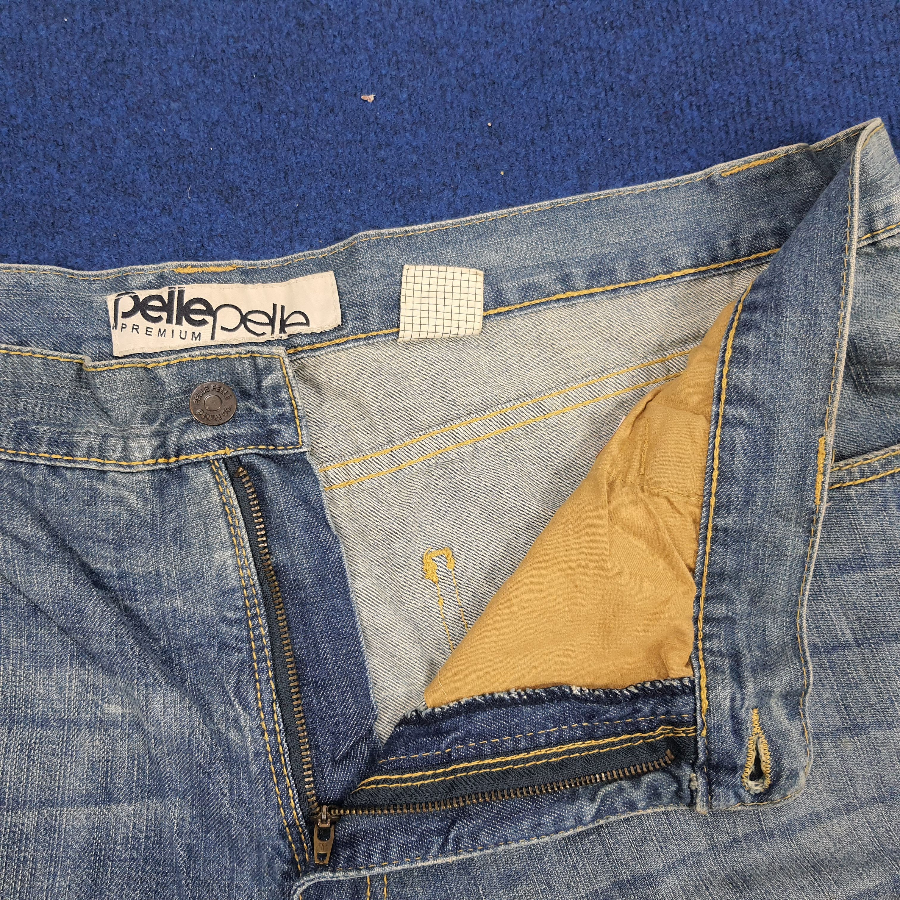 Pelle Pelle × Vintage Vintage Pelle Pelle Us Urban Fashion Design Jeans Size US 42 / EU 58 - 8 Thumbnail