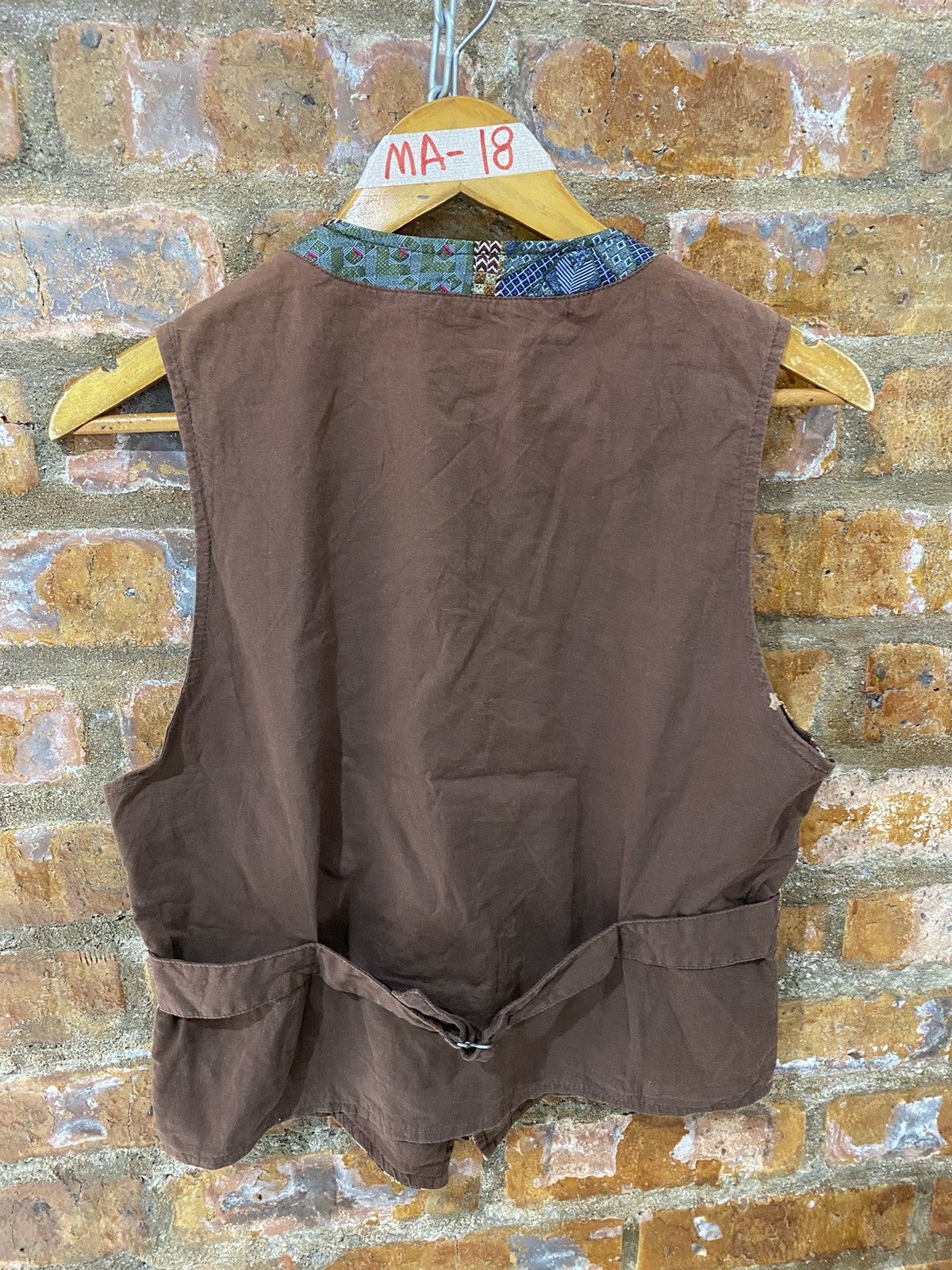 Engineered Garments 2000s Silk Native vest Size US XS / EU 42 / 0 - 8 Thumbnail