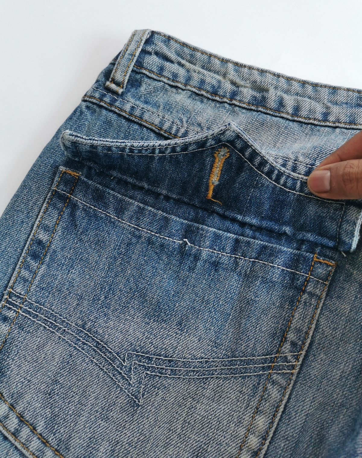 Vintage America & First Bootcut Vintage Denim Jeans Size US 30 / EU 46 - 8 Thumbnail