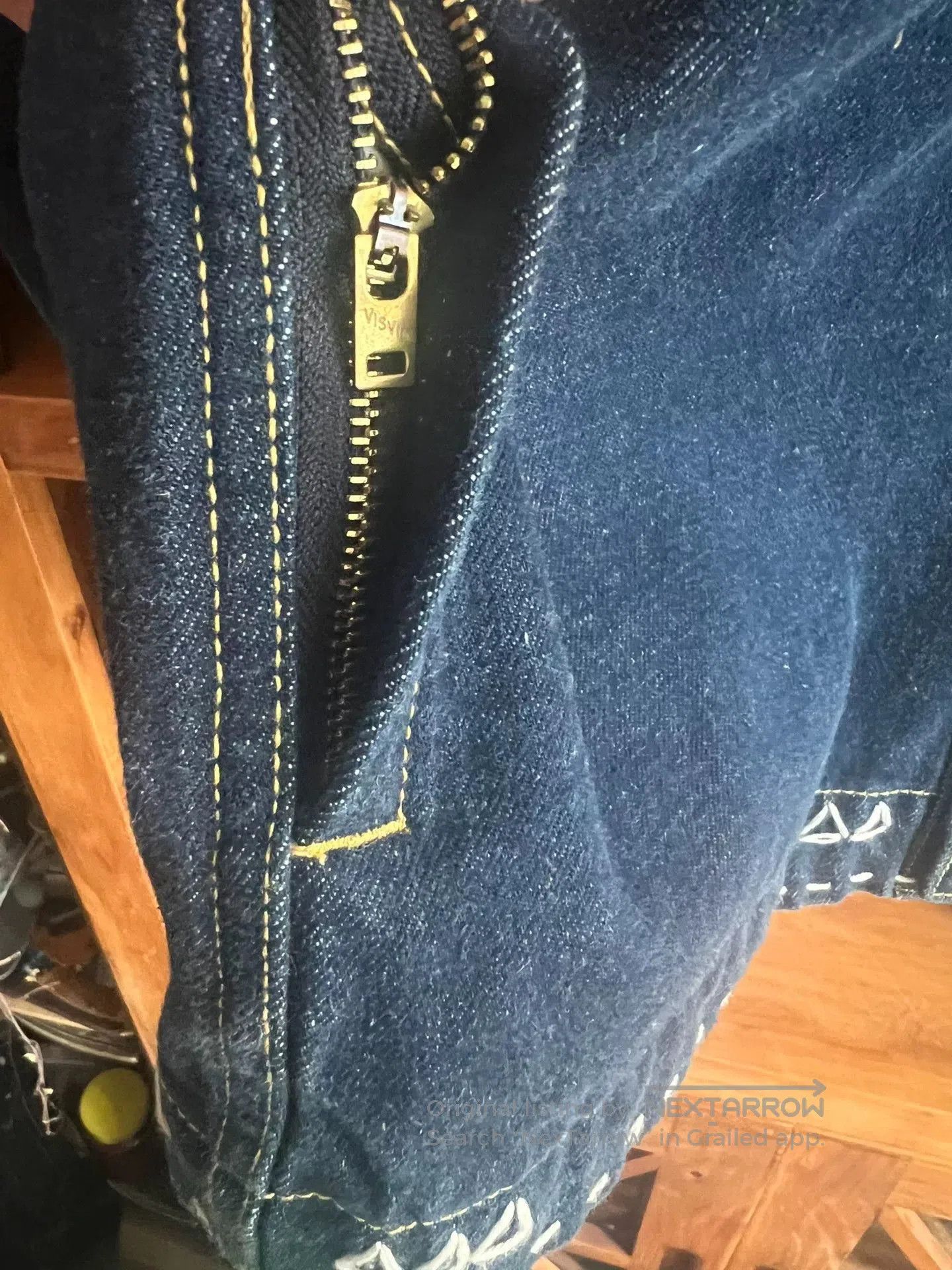 Visvim visvim denim jacket with unique buttons. Size US M / EU 48-50 / 2 - 5 Thumbnail