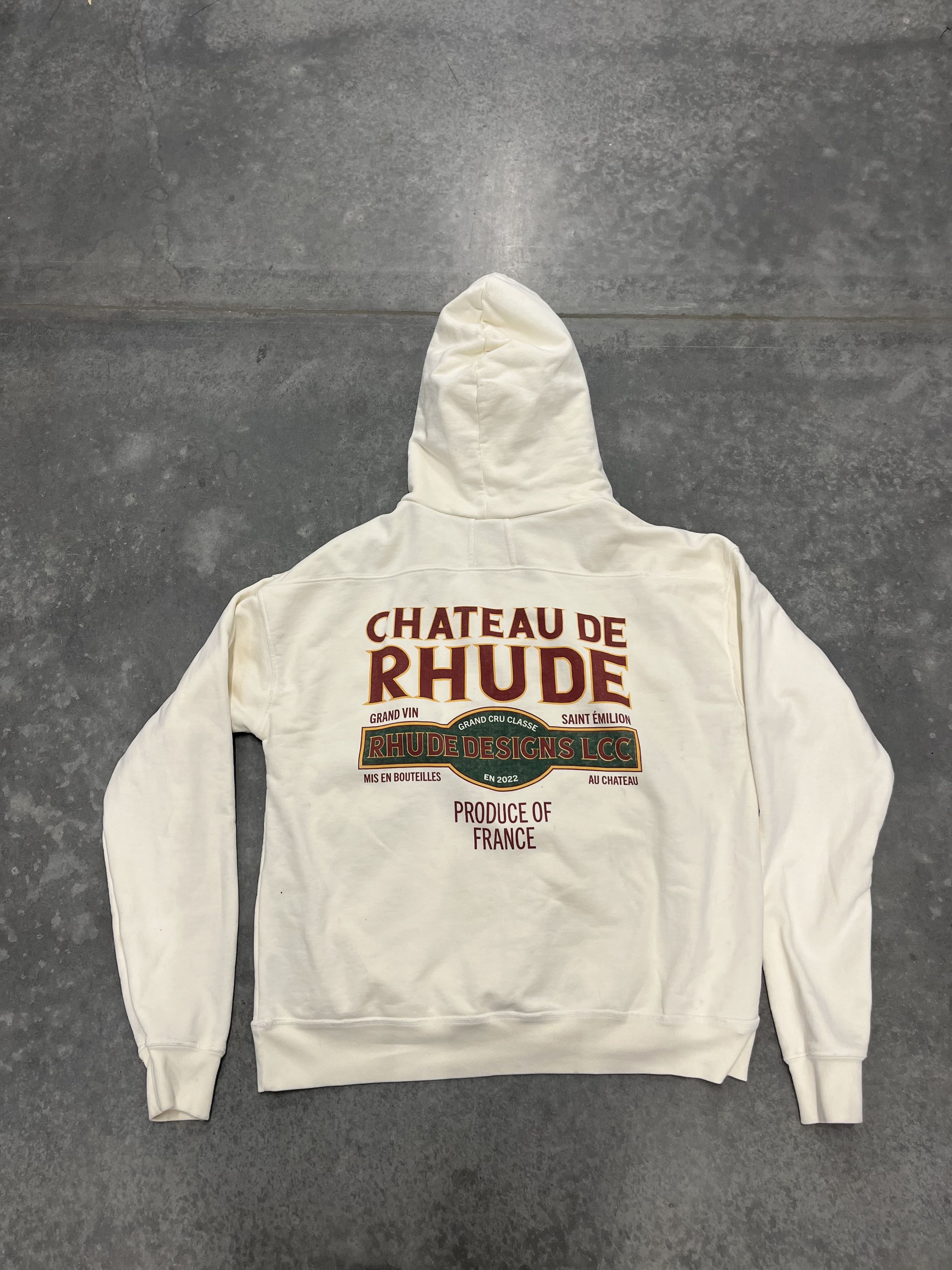 Rhude Rhude hoodie chateau de rhude M Size US M / EU 48-50 / 2 - 6 Thumbnail