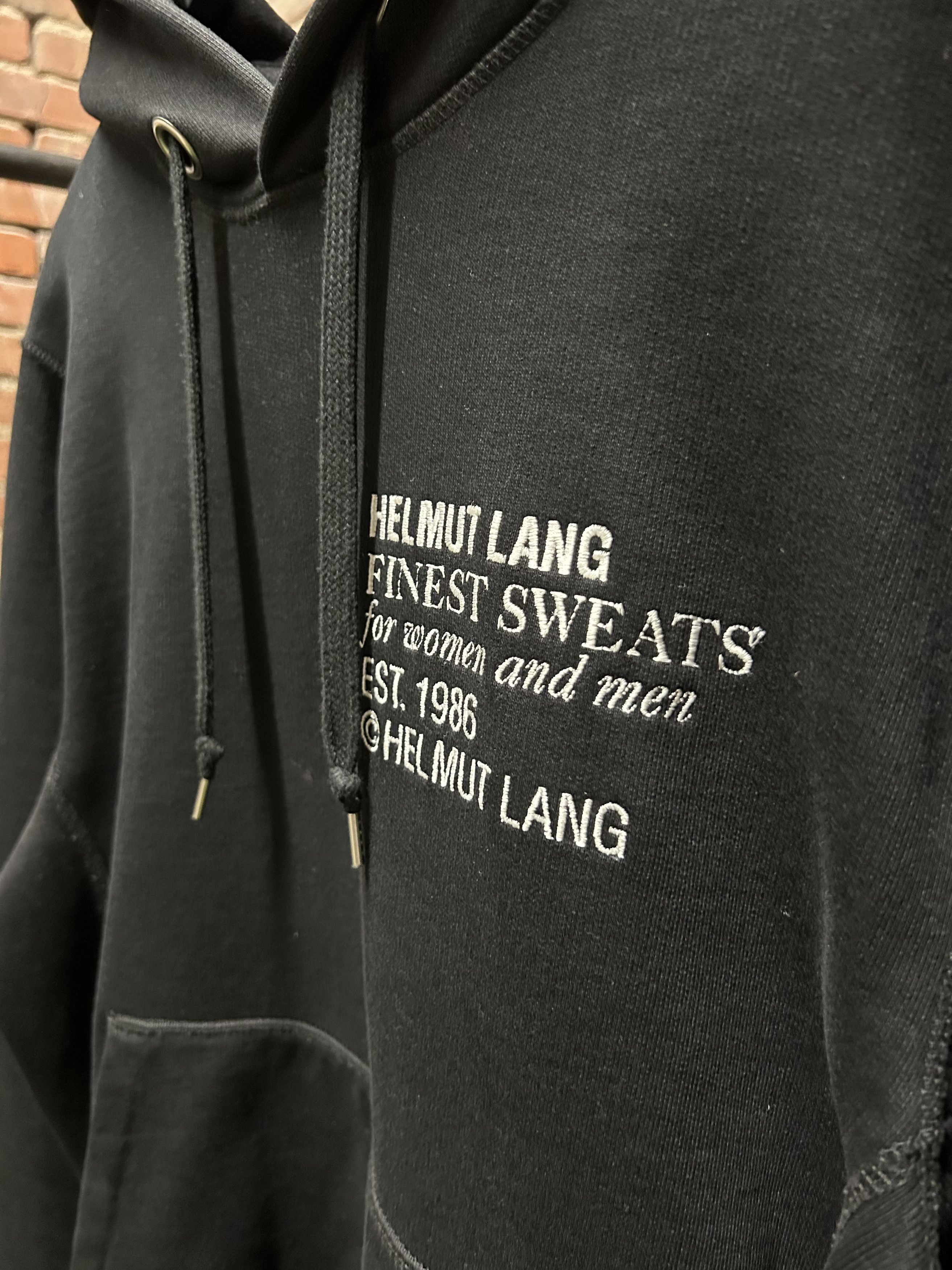 Helmut Lang Helmut Lang Finest Sweats Hoodie Size US M / EU 48-50 / 2 - 2 Thumbnail