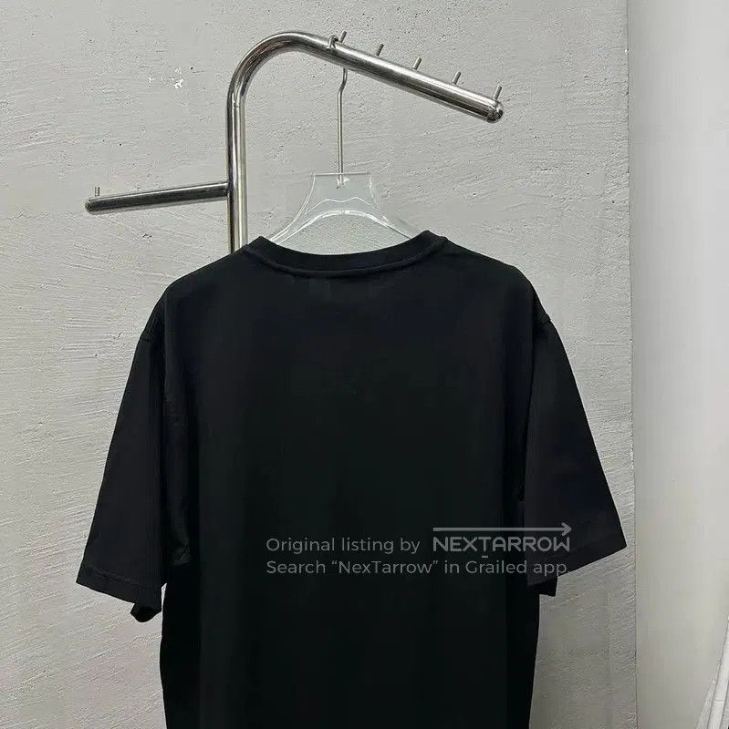 Burberry Burberry Black Cotton Logo Men's T. Size US M / EU 48-50 / 2 - 5 Thumbnail