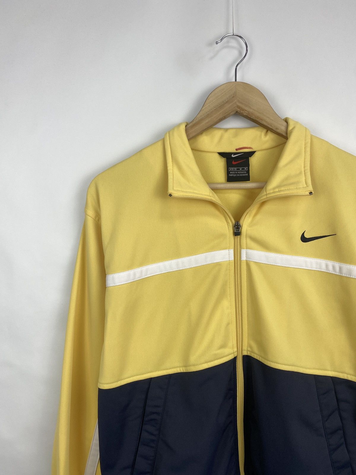 Nike 🇺🇸 Vintage 90s Nike Tennis Athletic Zip Hoodie Rare Retro Y2K Size US S / EU 44-46 / 1 - 4 Thumbnail