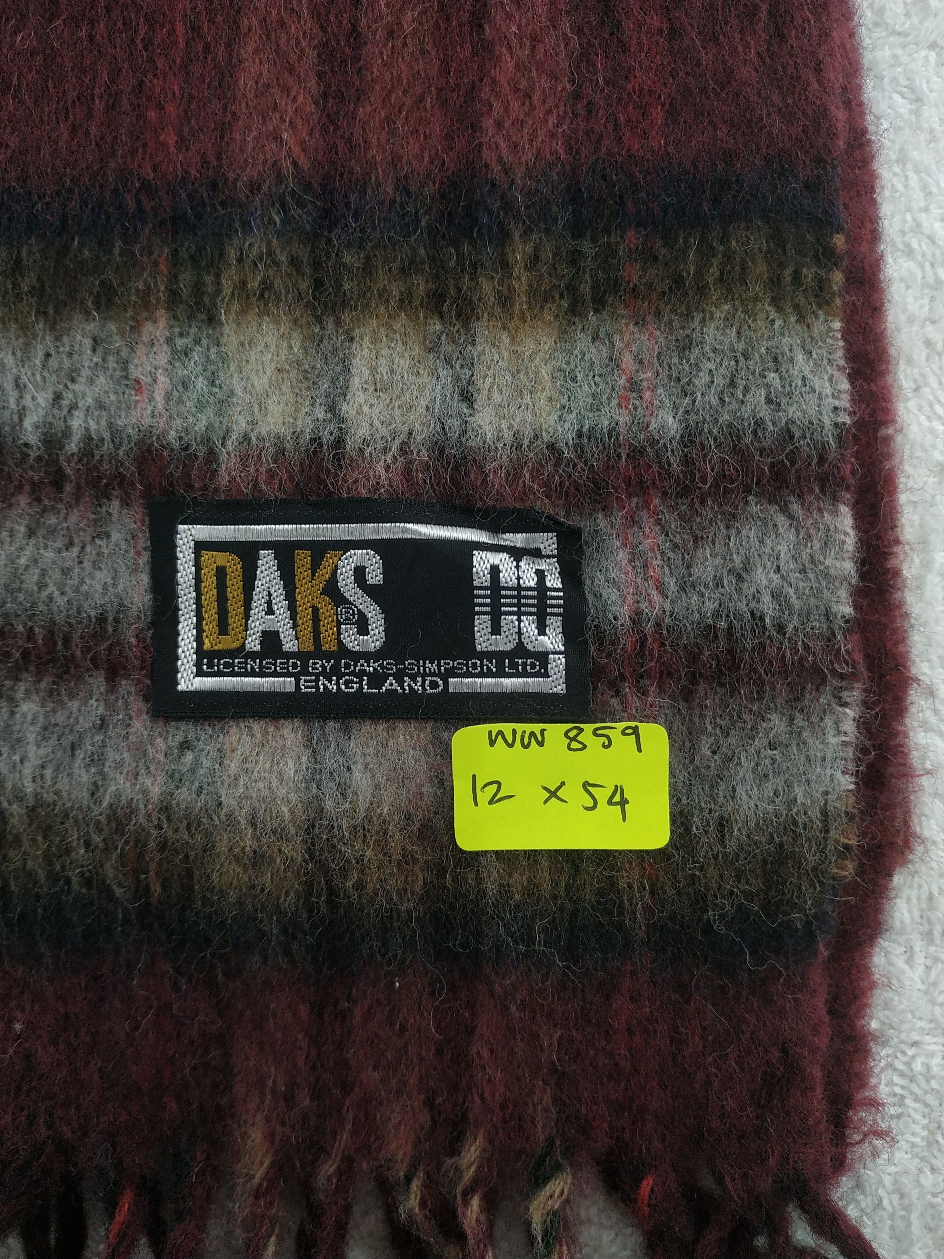 DAKS Daks London Scarf / Muffler / Neckwear - WW859 Size ONE SIZE - 4 Thumbnail