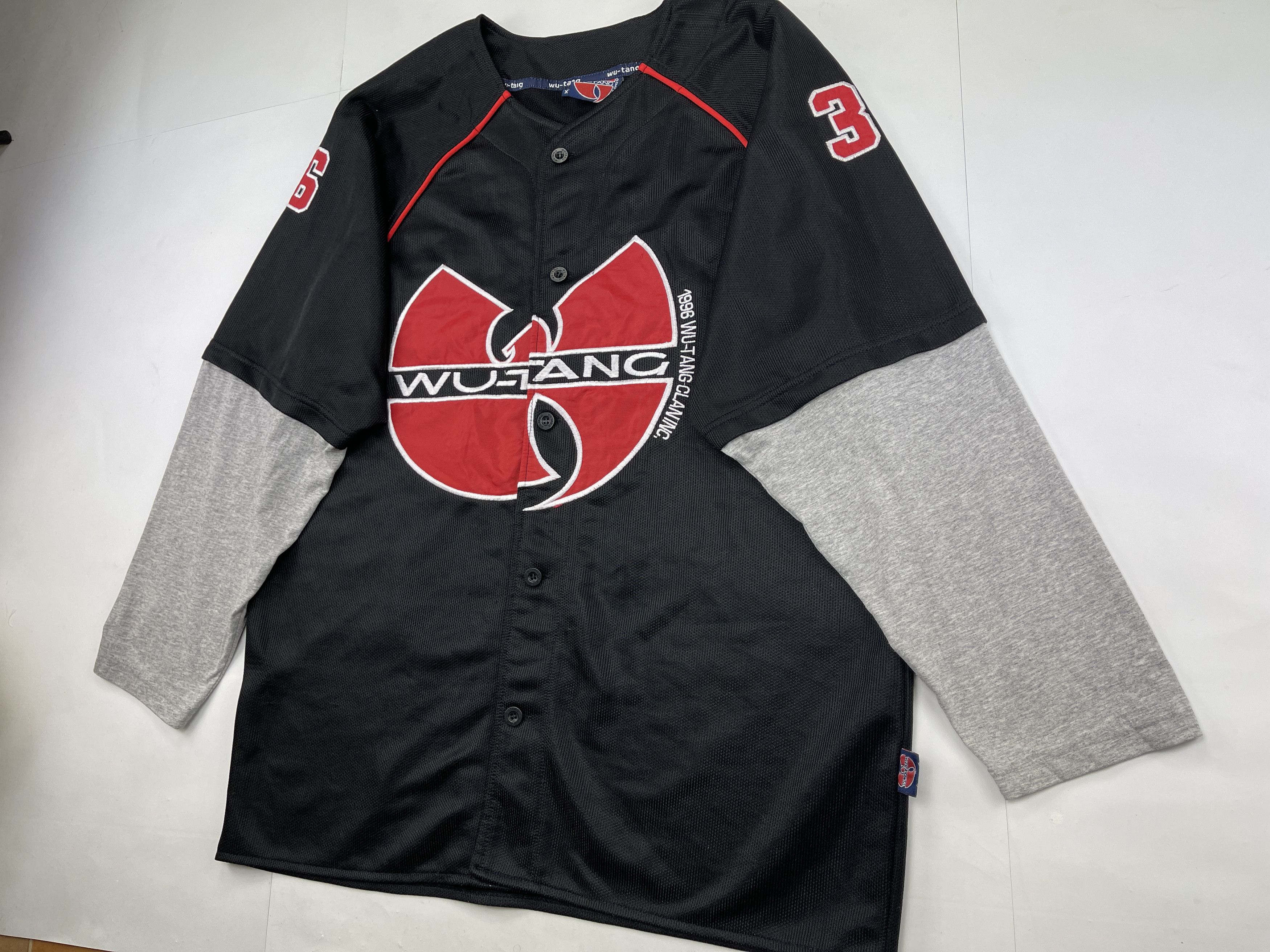 WU WEAR sweatshirt, vintage hip hop Wu-Tang Clan 90s size XL