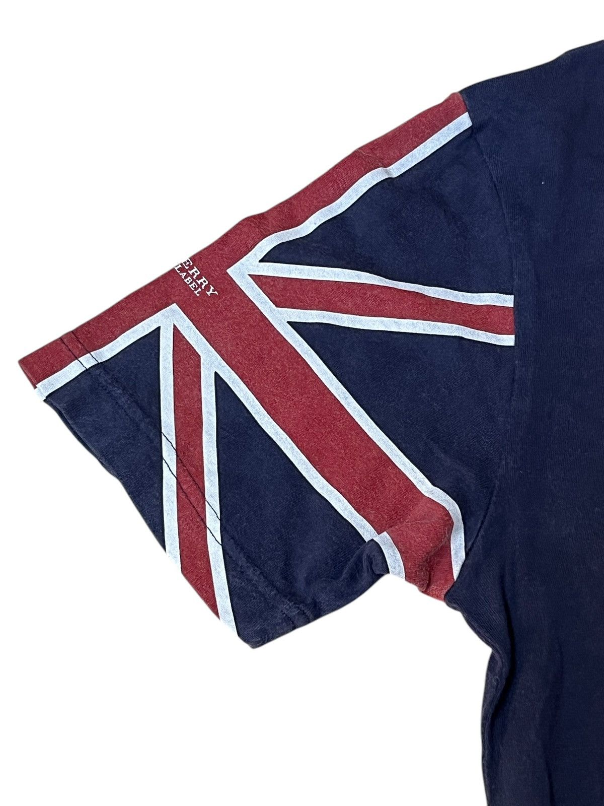 Burberry BURBERRY BLACK LABEL union jack flag tee shirts Size US M / EU 48-50 / 2 - 5 Thumbnail
