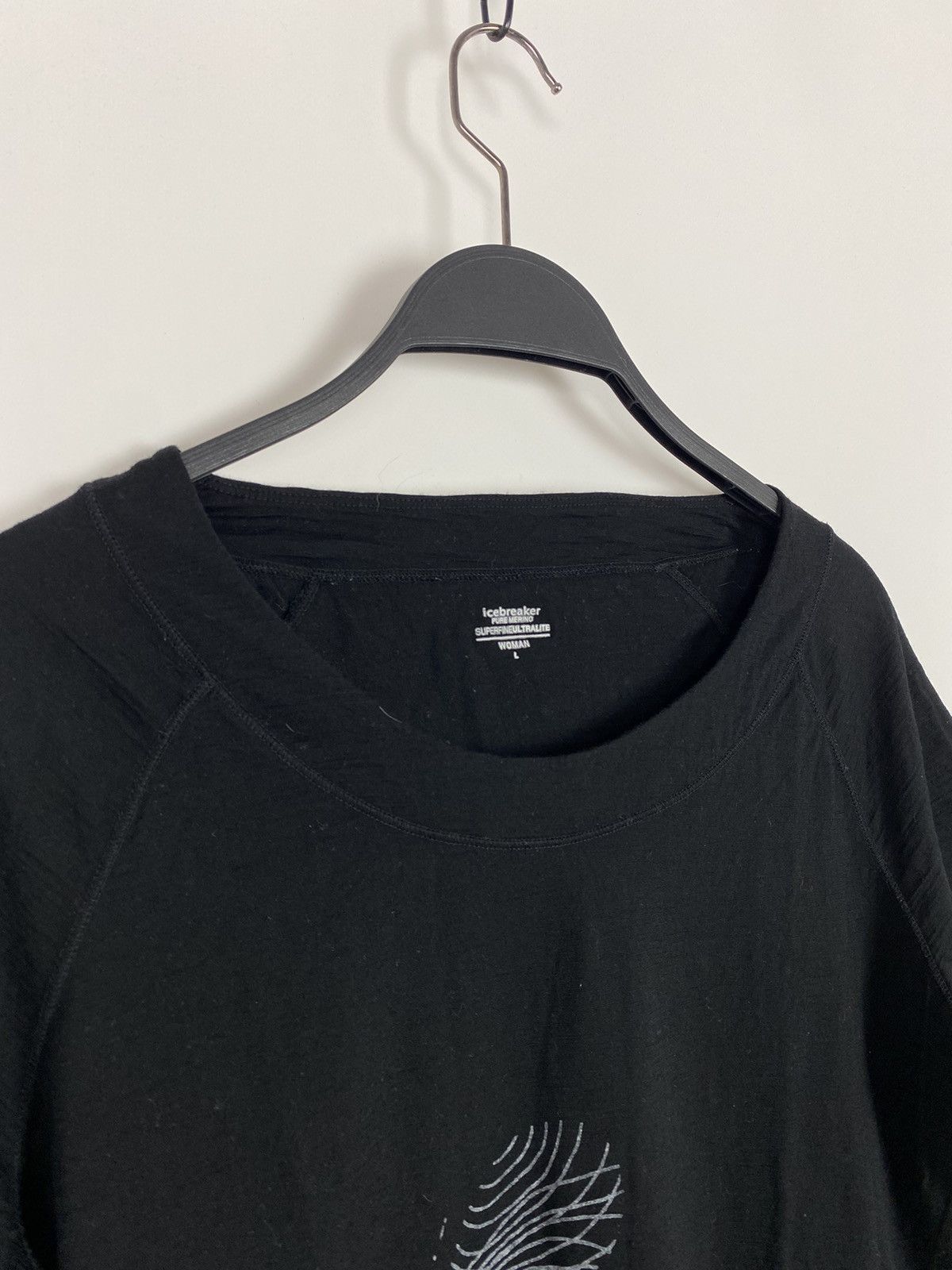 Icebreaker Icebreaker Pure Merino Wool Wide Neck Thermal T-Shirt Size L / US 10 / IT 46 - 2 Thumbnail