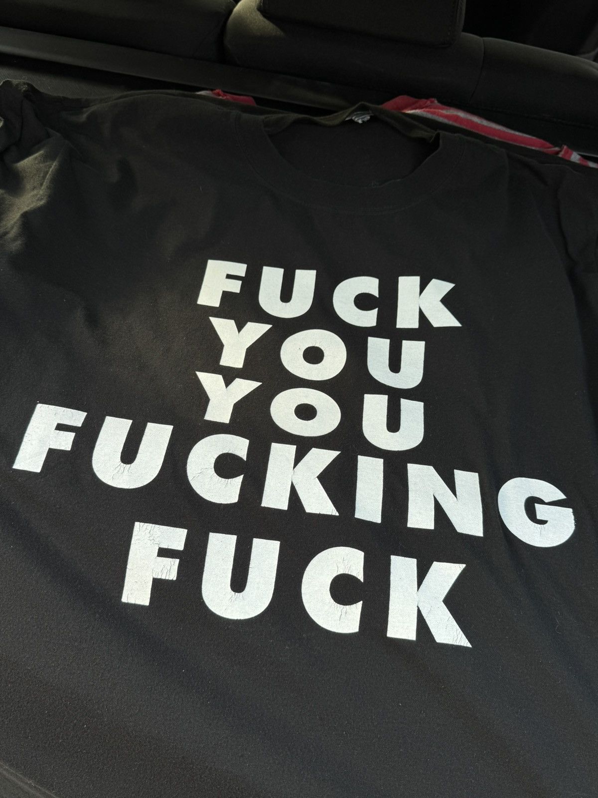 Japanese Brand Vintage FUCK YOU YOU FUCKING FUCK graphic 90s tee nsfw Size US L / EU 52-54 / 3 - 5 Thumbnail