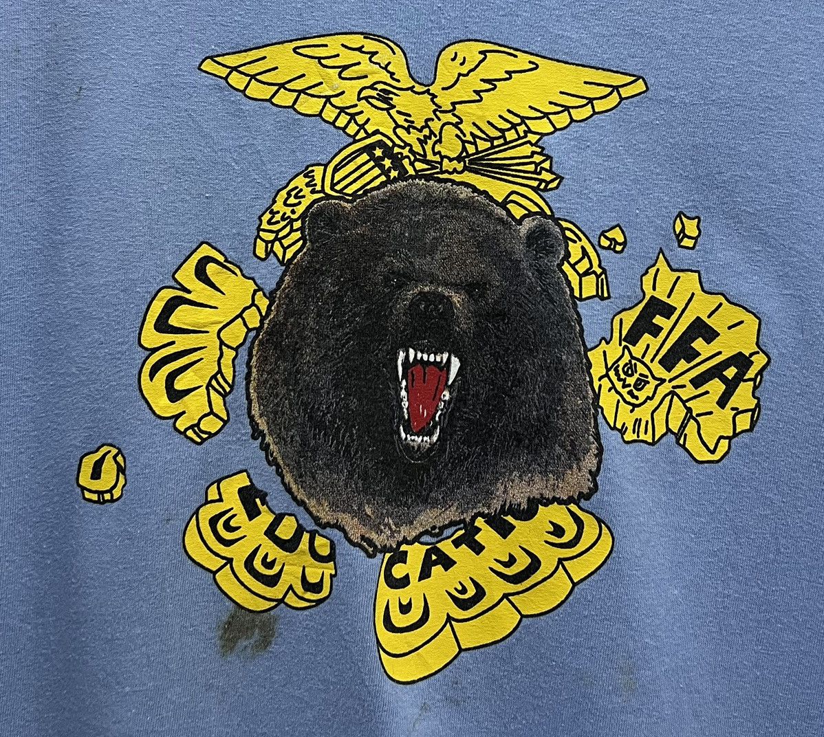 Gildan × Vintage VINTAGE GILDAN BHS FFA SHIRT Size US L / EU 52-54 / 3 - 3 Thumbnail