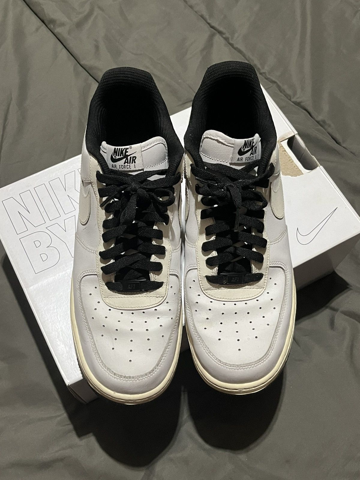 Nike Customized Nike By You Air Force Ones Size US 12.5 / EU 45-46 - 3 Thumbnail
