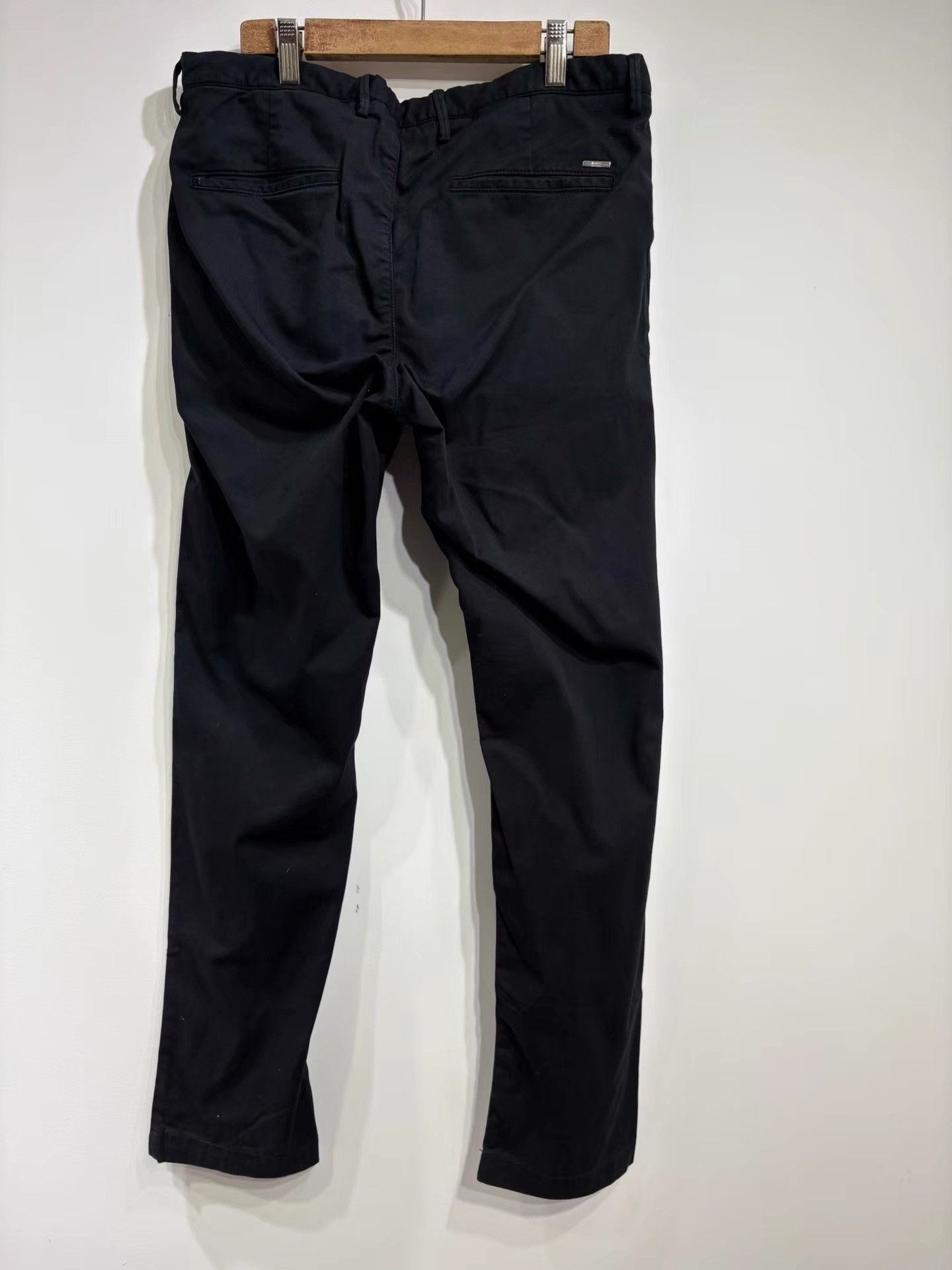 Hugo Boss HUGO BOSS Men's Black Casual Pants K29 Size US 32 / EU 48 - 2 Thumbnail