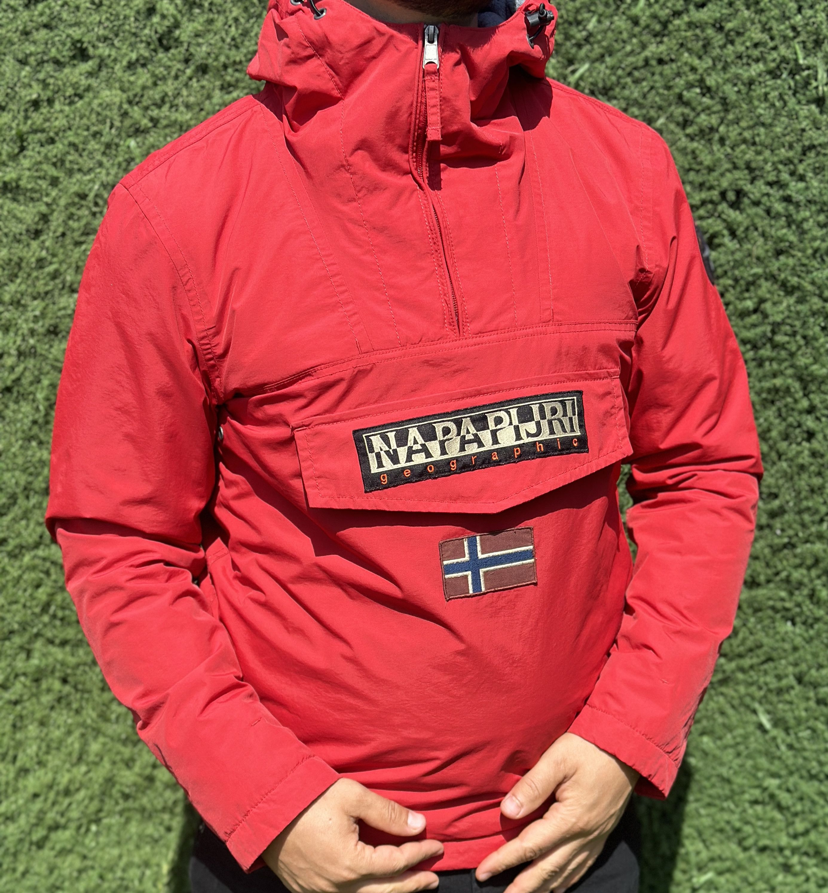 Napapijri Napapijri Skidoo Taped Seams Wind Bomber Windbreaker Size S Size US S / EU 44-46 / 1 - 4 Thumbnail