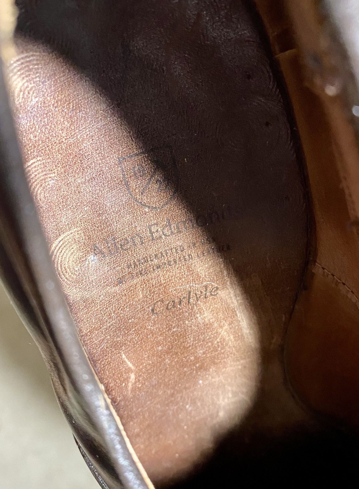 Allen Edmonds Allen Edmonds Dark Brown Chili Leather Carlyle Oxford 9.5 D Size US 9.5 / EU 42-43 - 19 Thumbnail
