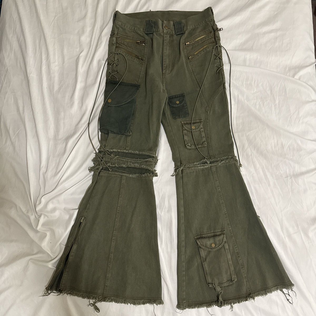 Other Reworked/ Up Cycled Cargo Pants Size US 32 / EU 48 - 1 Thumbnail